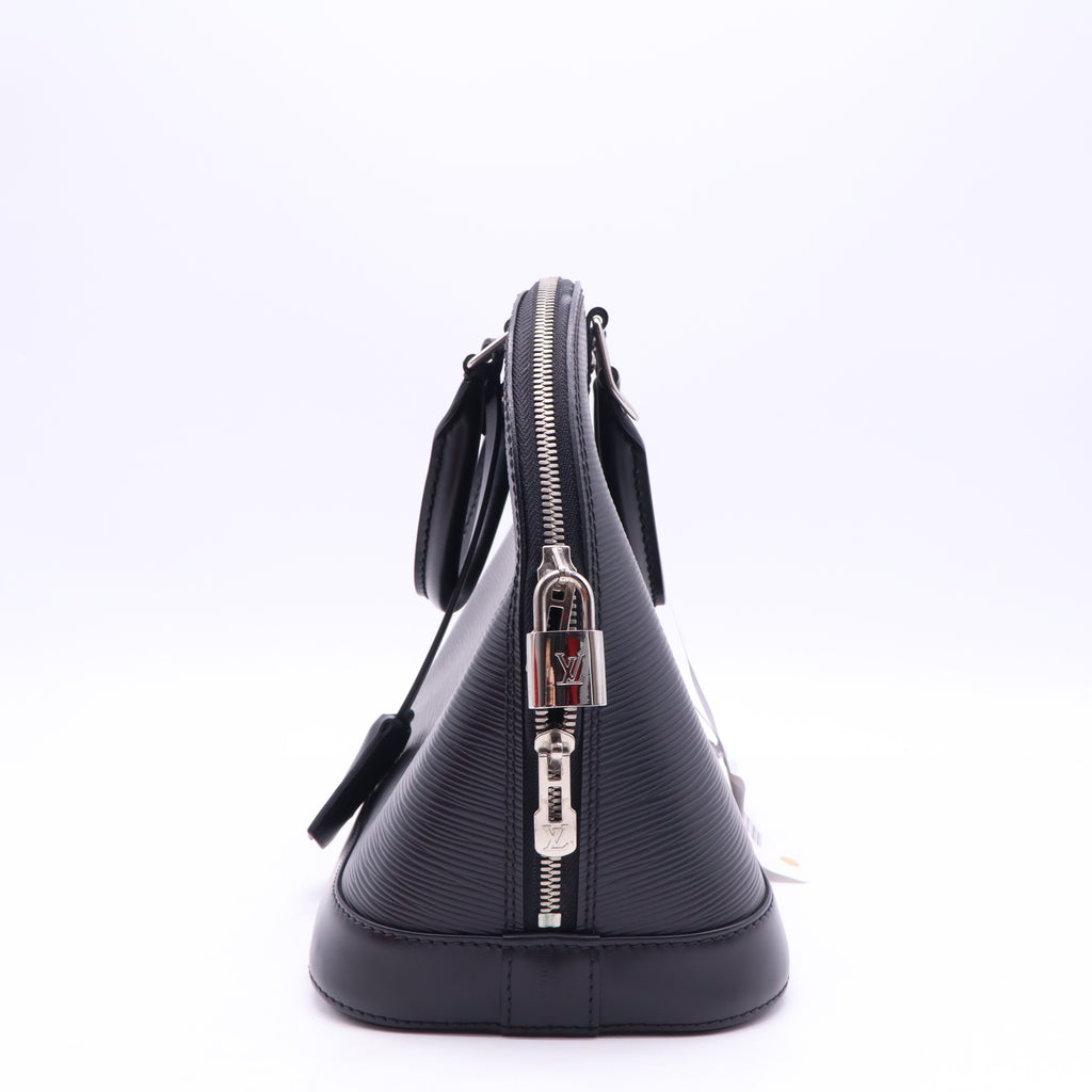 Louis Vuitton Black Epi Leather Alma PM Bag twins B21554