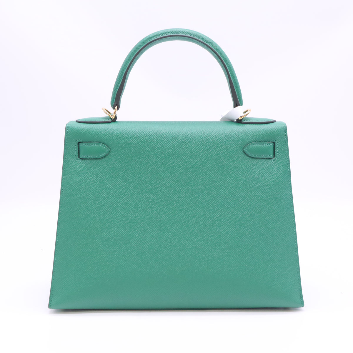 Kelly Handbag Vert Vertigo Epsom with Gold Hardware 28 B24566