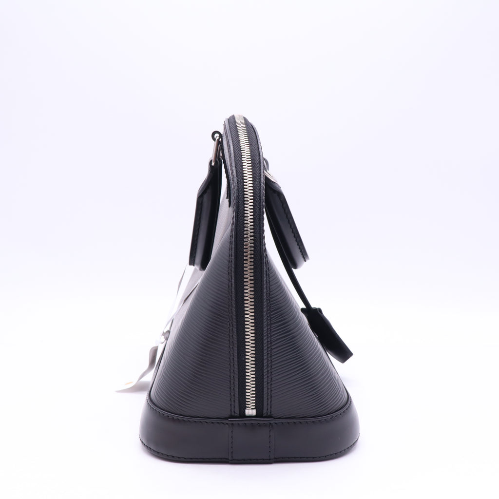 Louis Vuitton Black Epi Leather Alma PM Bag twins B21554