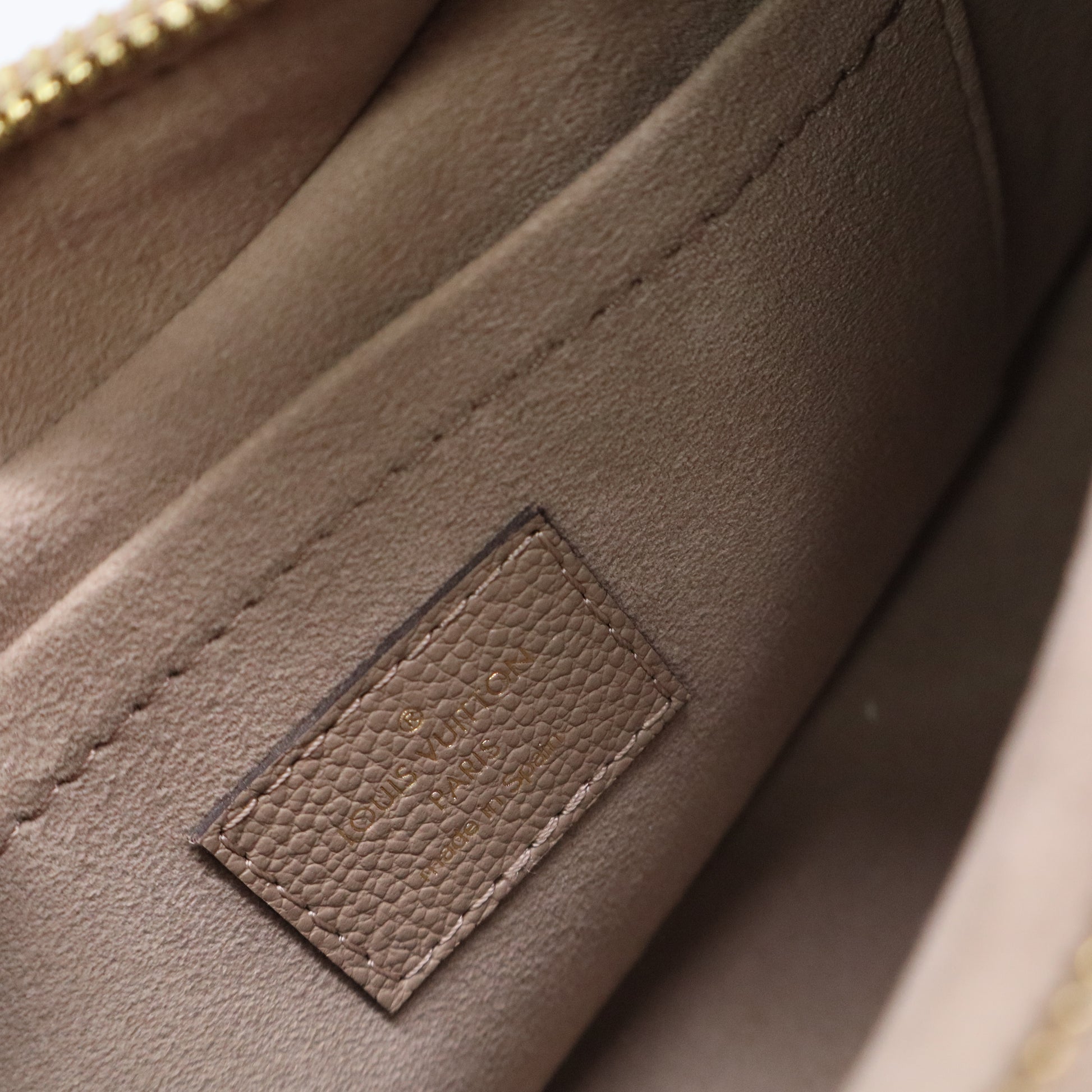 Petit Palais Handbag Bicolor Monogram Empreinte Giant Twins LDJ3392