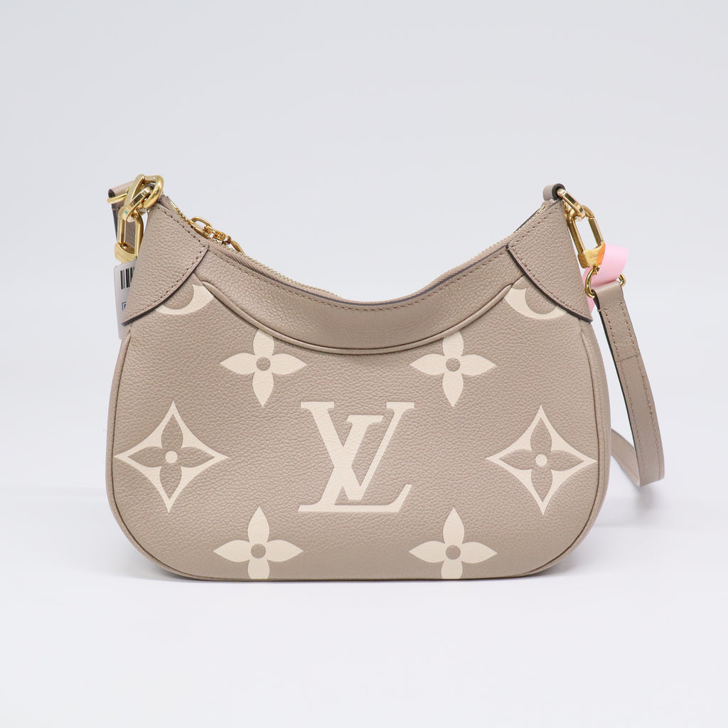 Petit Palais Handbag Bicolor Monogram Empreinte Giant Twins LDJ3392
