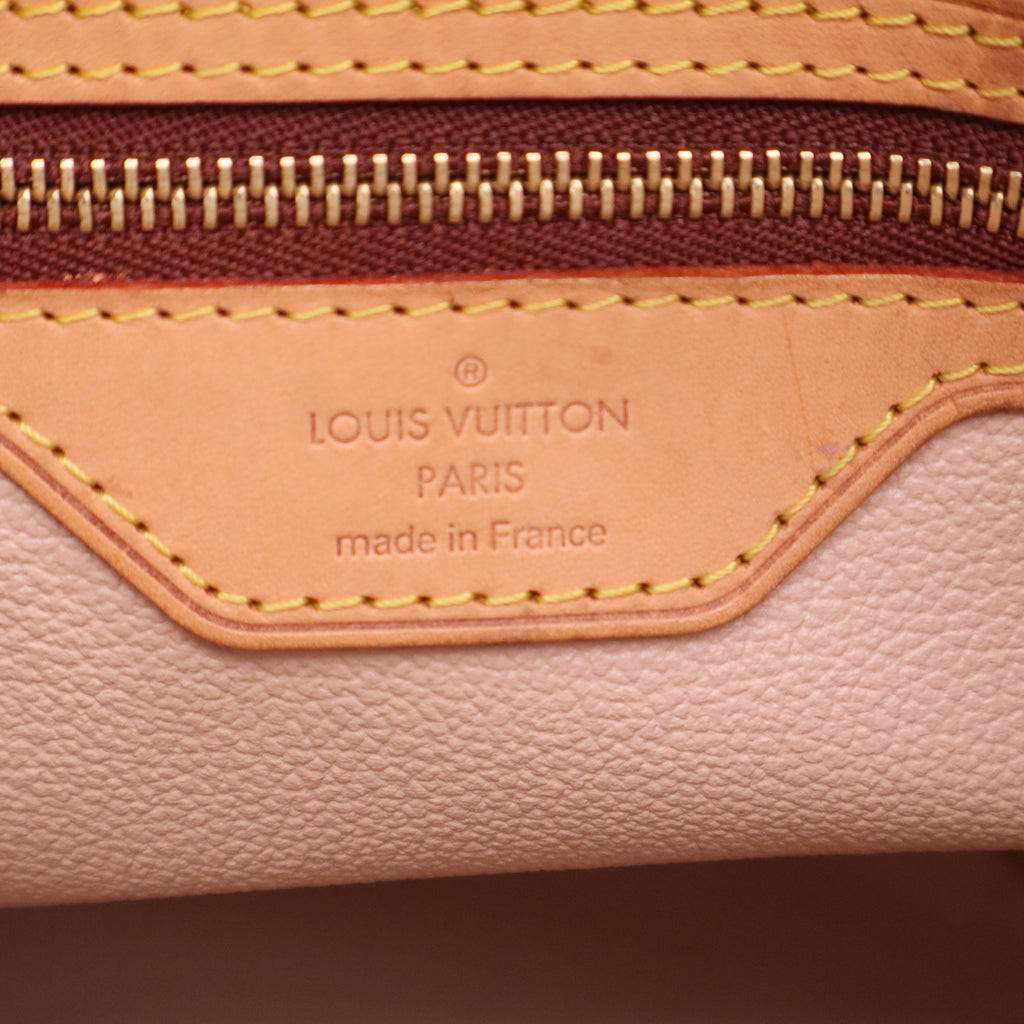 Petit Bucket Bag Monogram Canvas