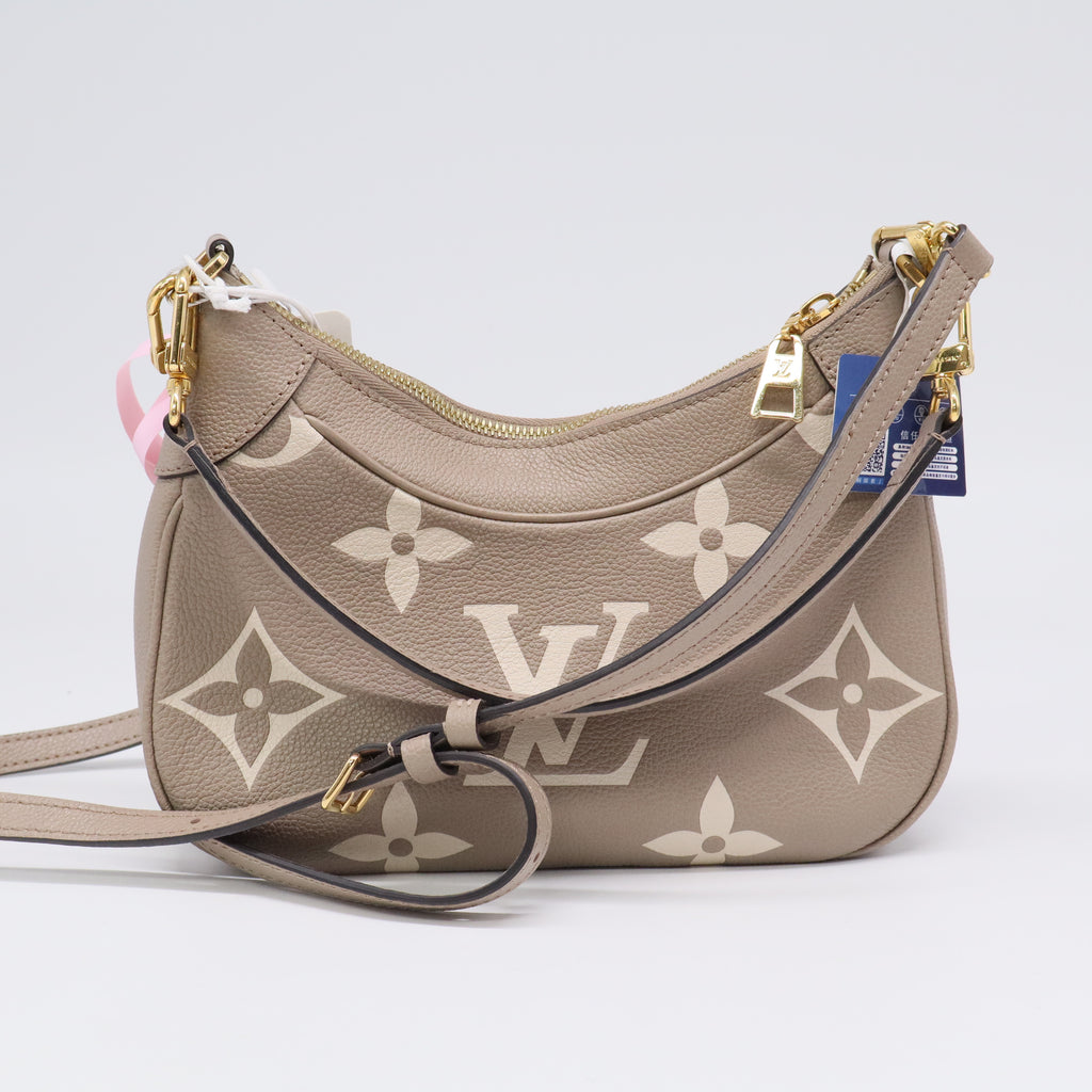Petit Palais Handbag Bicolor Monogram Empreinte Giant Twins LDJ3392
