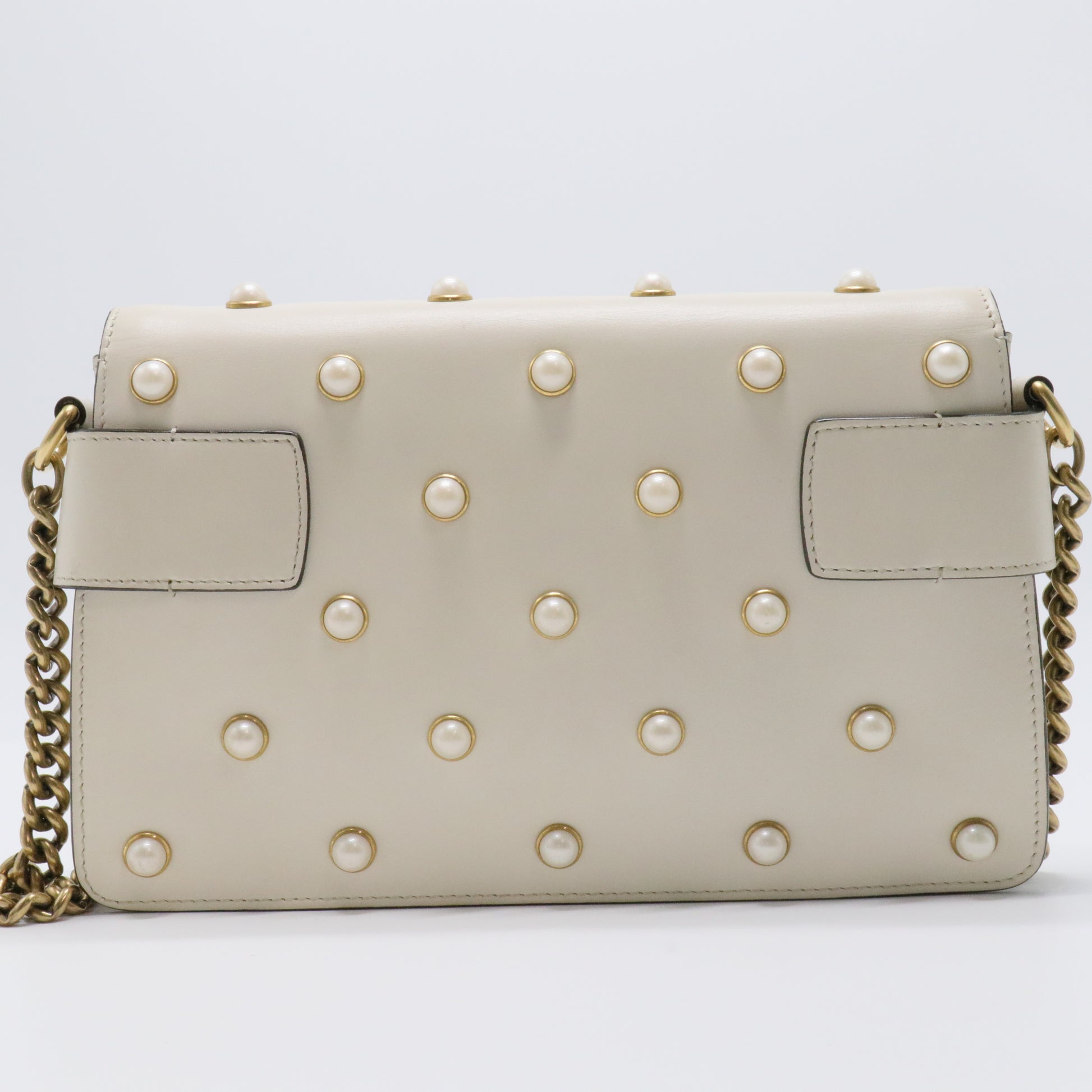 Mini Queen Margaret Broadway Satchel Cream