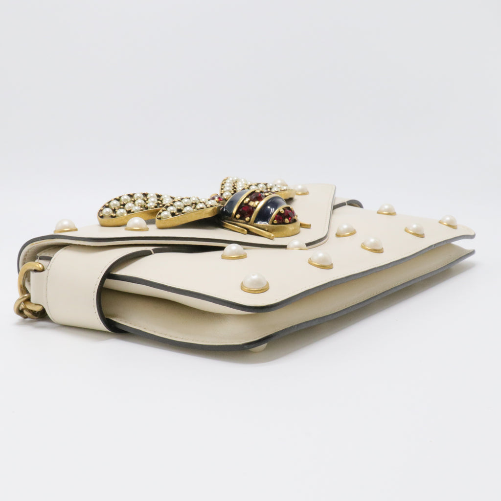 Mini Queen Margaret Broadway Satchel Cream