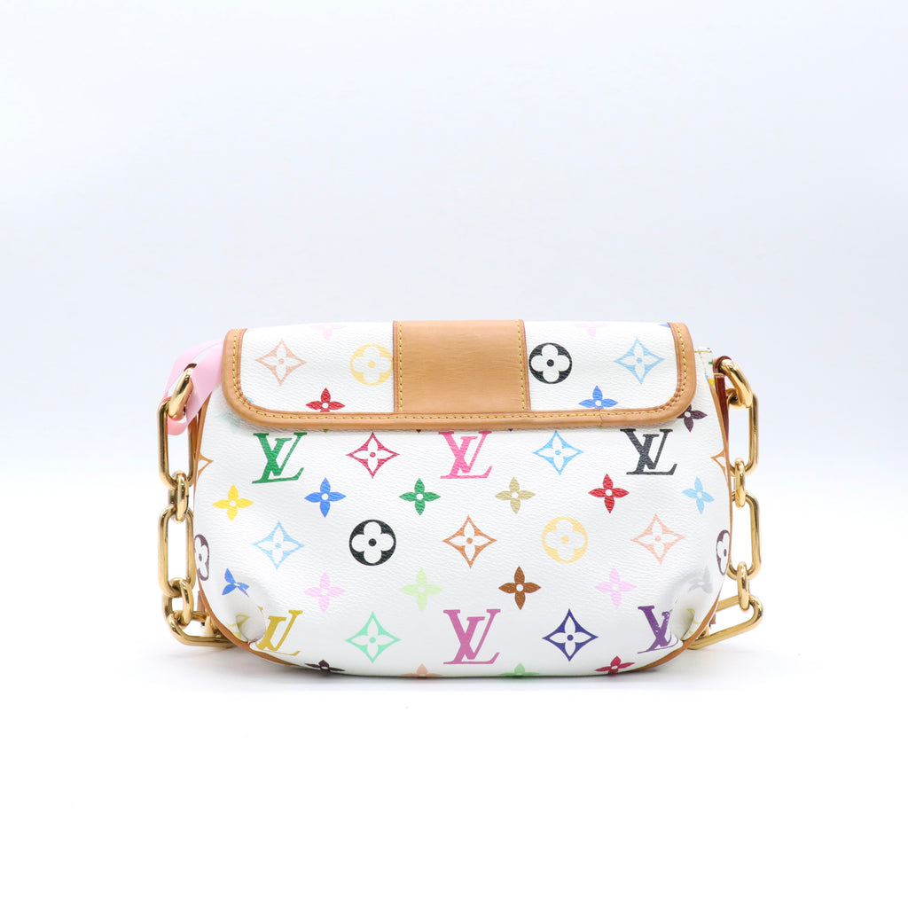 Monogram Multicolor Patti White twins