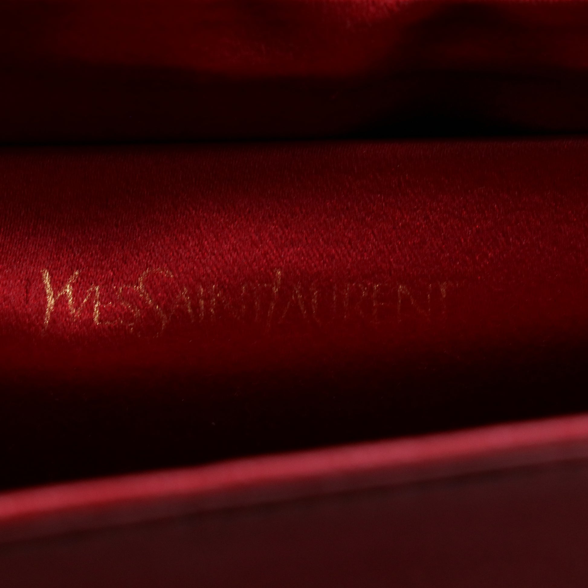 Textured Calfskin Monogram Small Belle De Jour Clutch Red B21585