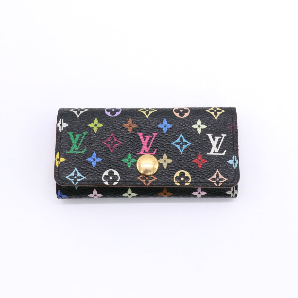 Monogram Multicolor Multicles 4 Key Case Multiple colors twins