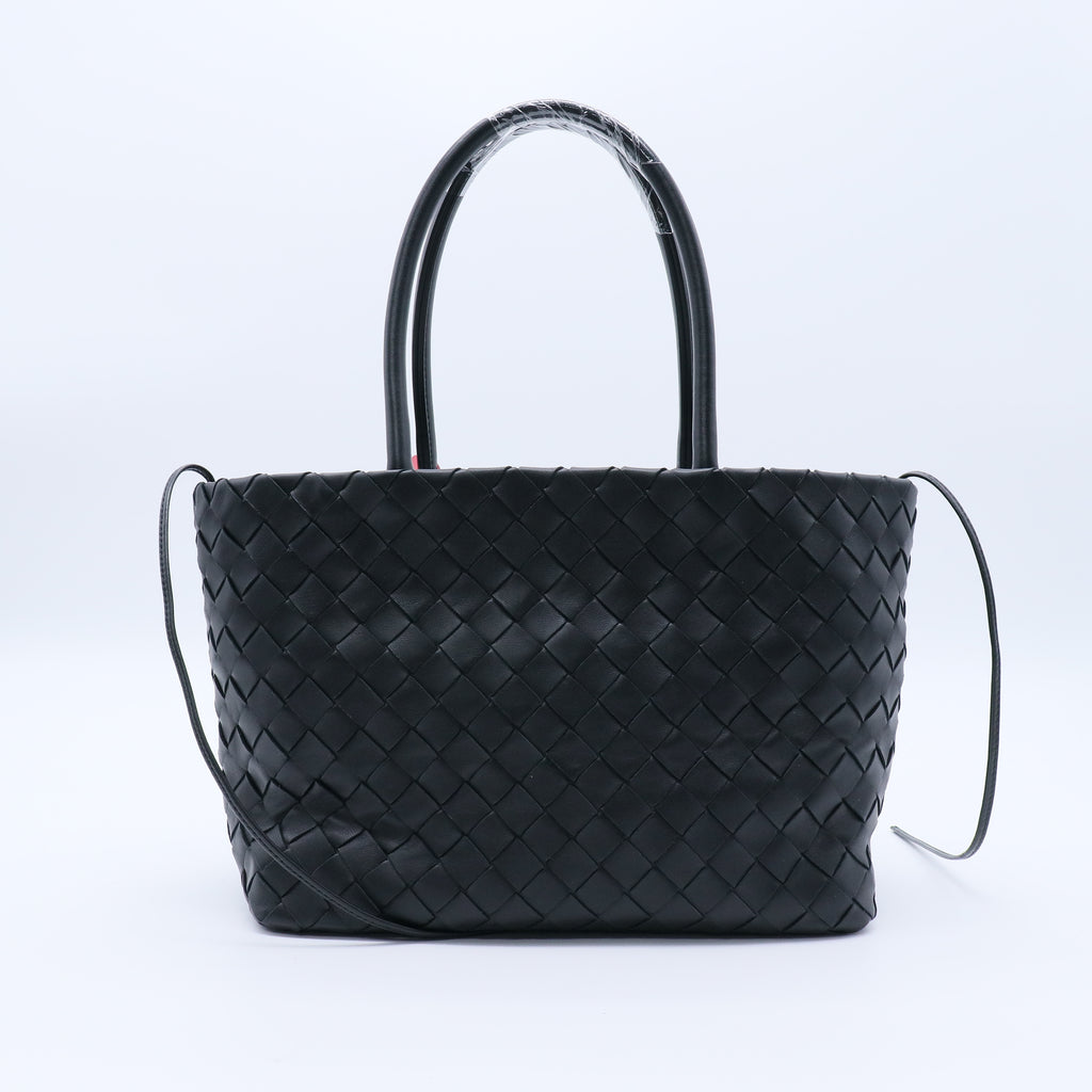 Cabat Leather Tote twins