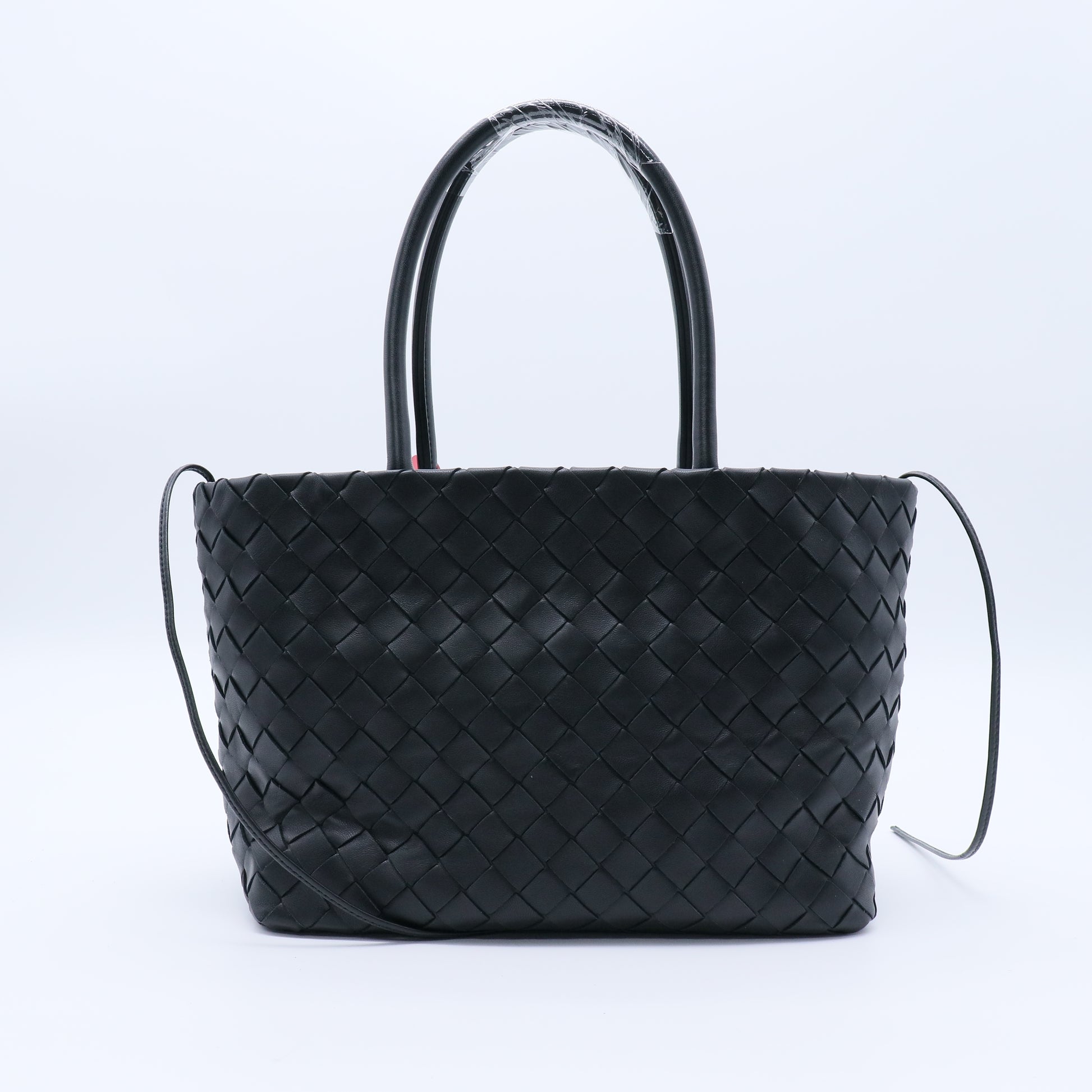 Cabat Leather Tote twins