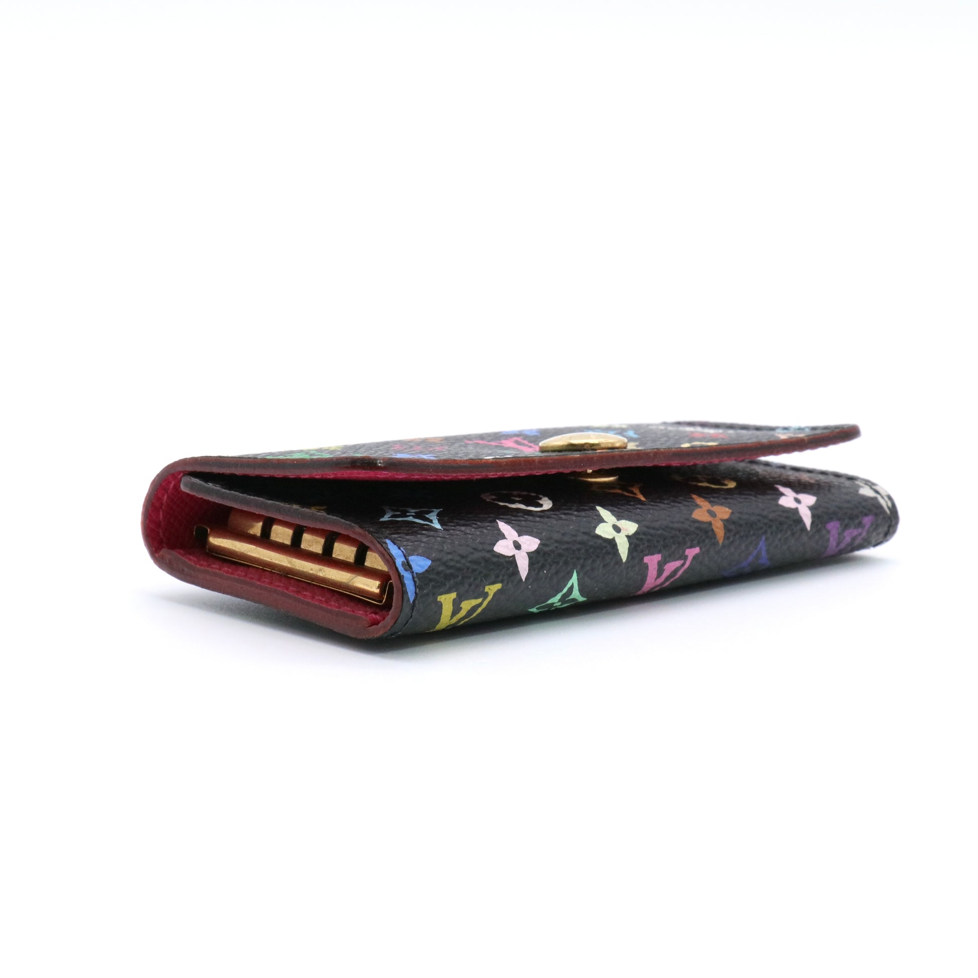 Monogram Multicolor Multicles 4 Key Case Multiple colors twins