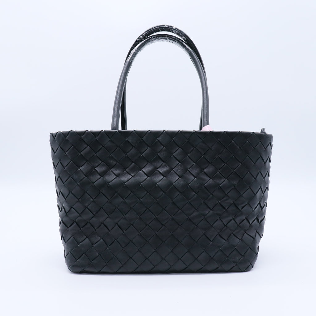 Cabat Leather Tote twins