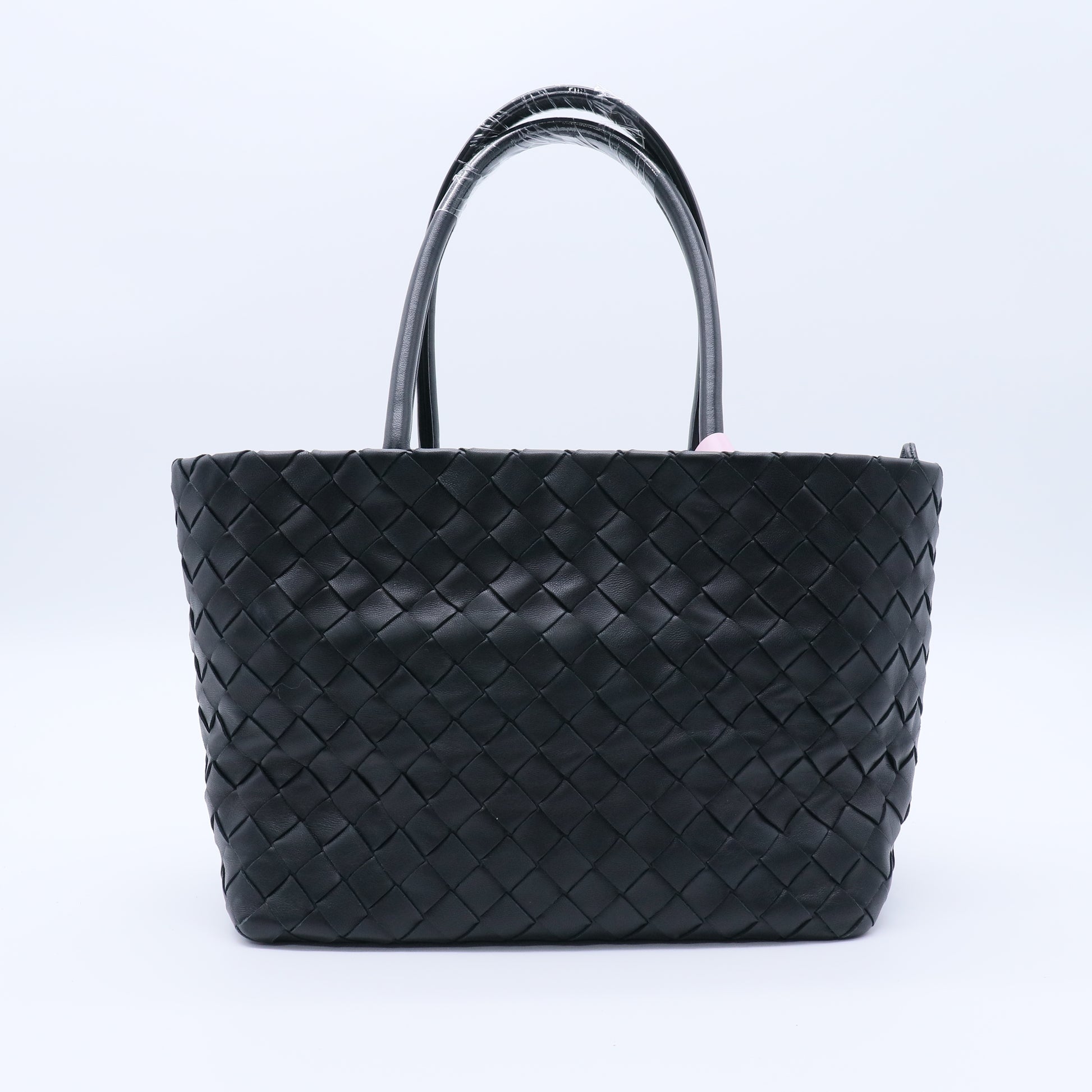 Cabat Leather Tote twins