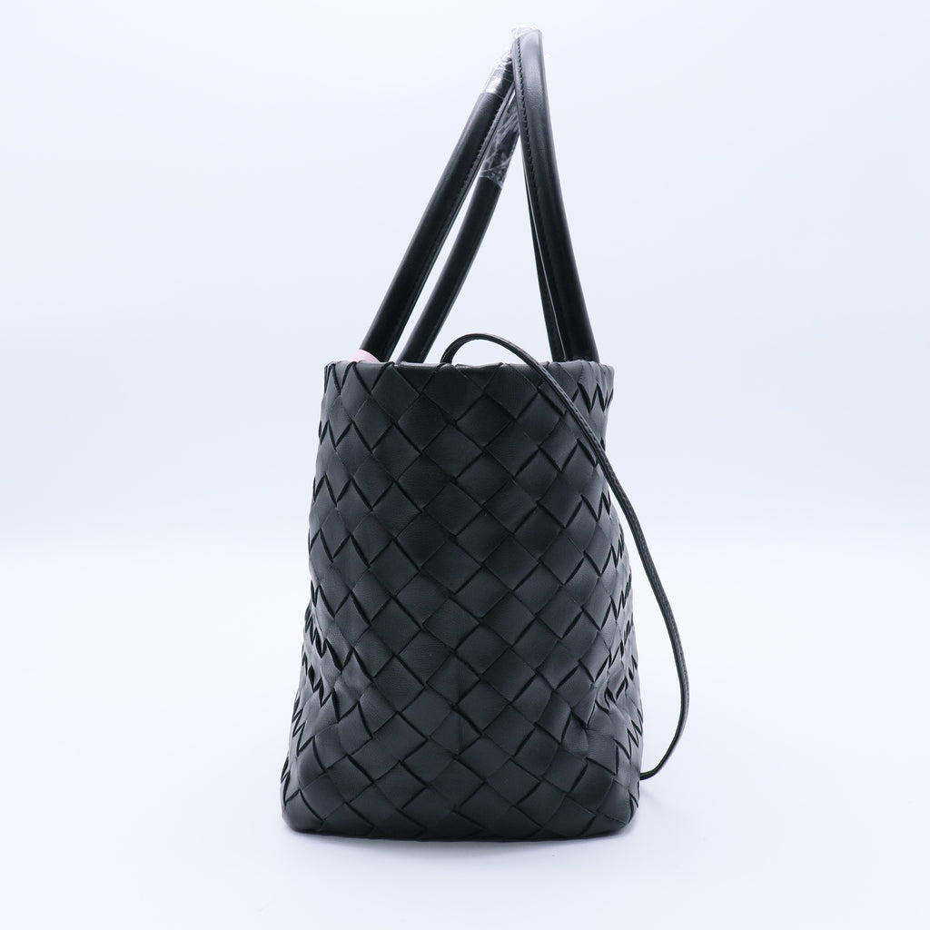 Cabat Leather Tote twins