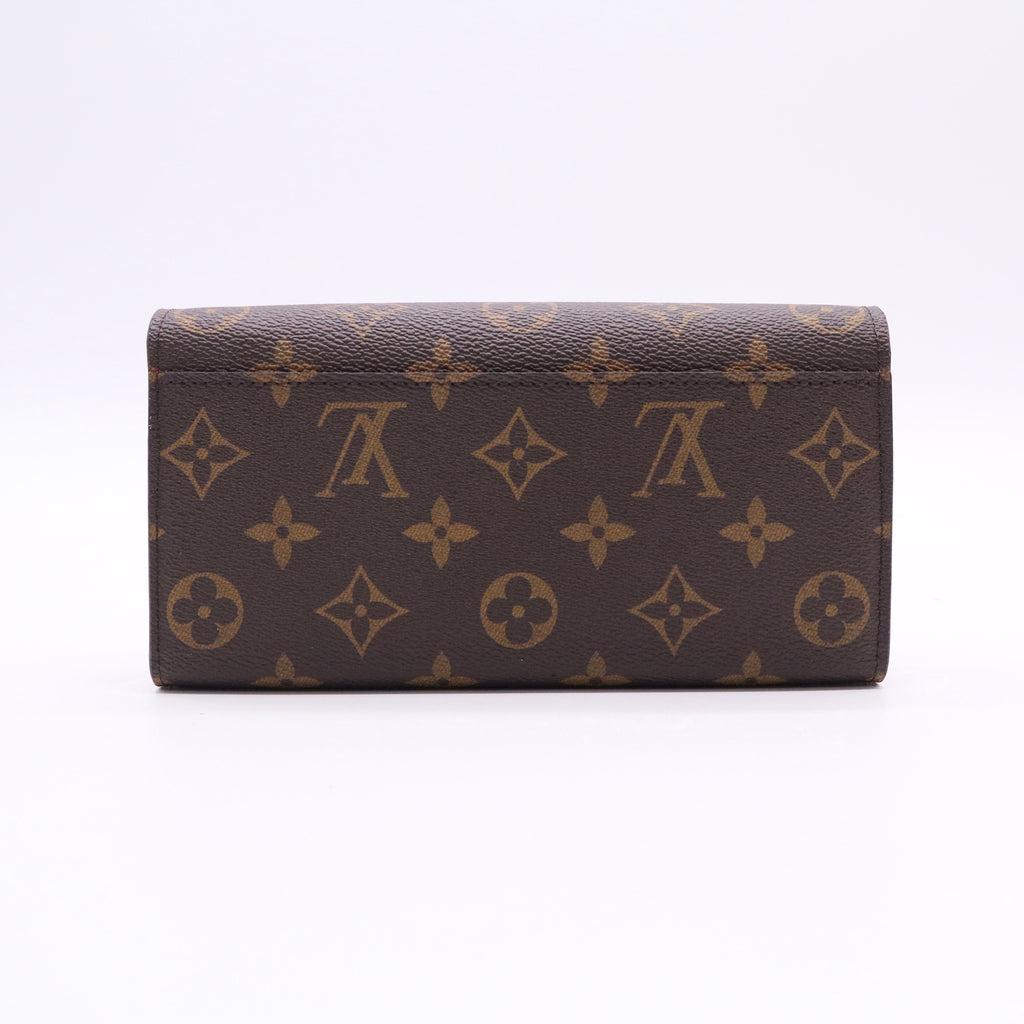 Monogram Sarah Wallet NM Rose Ballerine TWINS W20149
