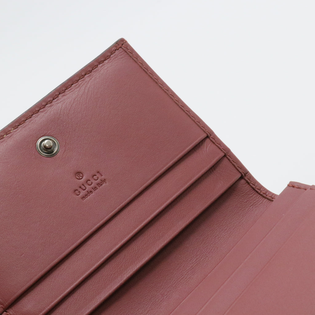 GG Supreme Monogram Blooms Card Case