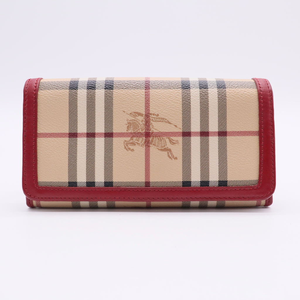 Check Canvas Wallet Twins W20216