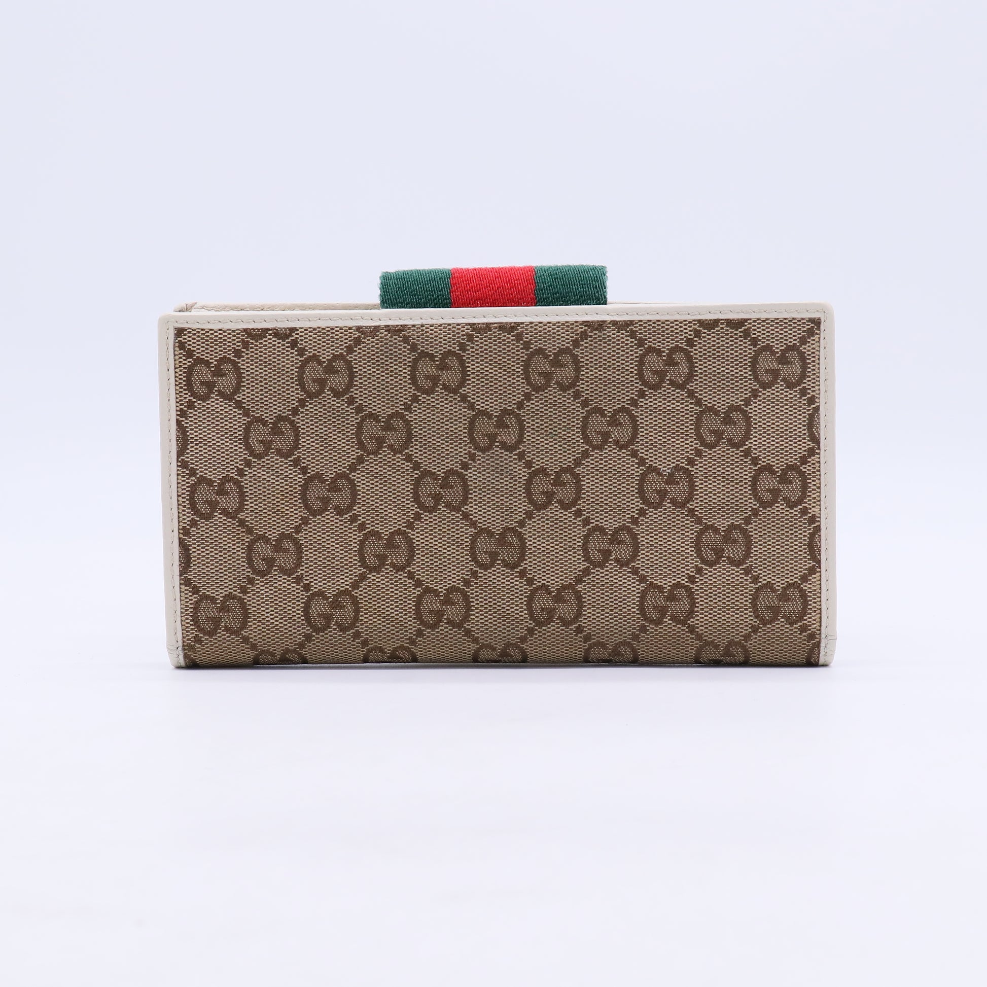 Gucci GG Canvas Vintage Web Continental Long Wallet W20844