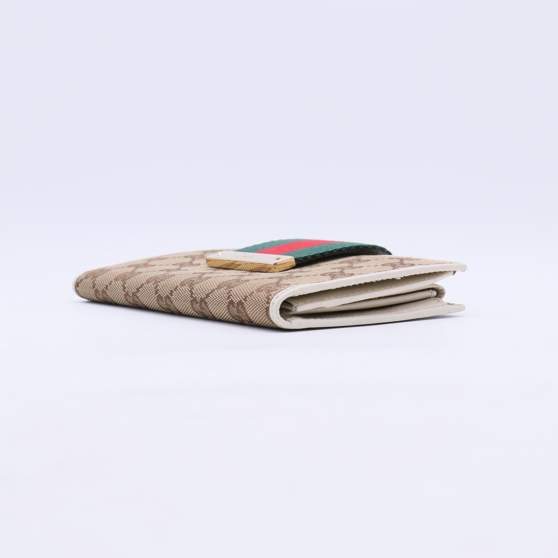 Gucci GG Canvas Vintage Web Continental Long Wallet W20844
