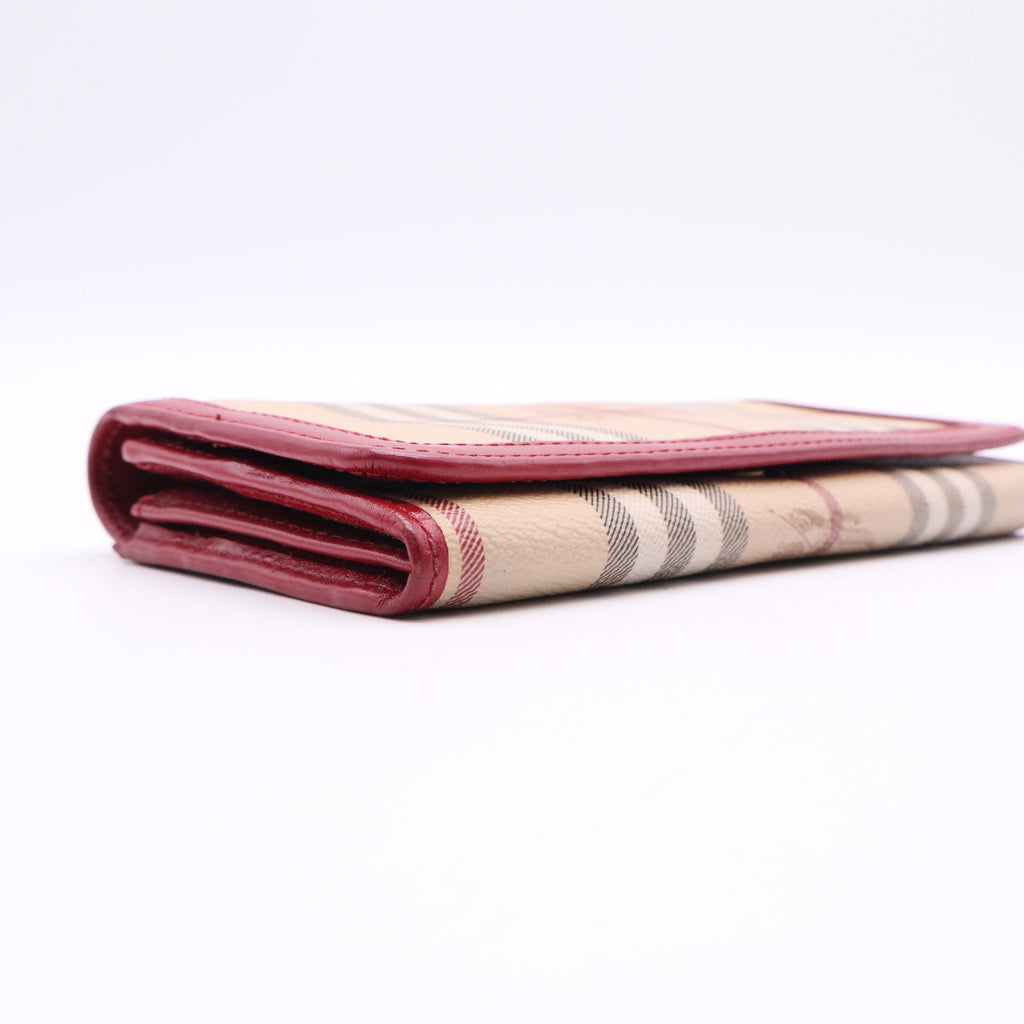 Check Canvas Wallet Twins W20216