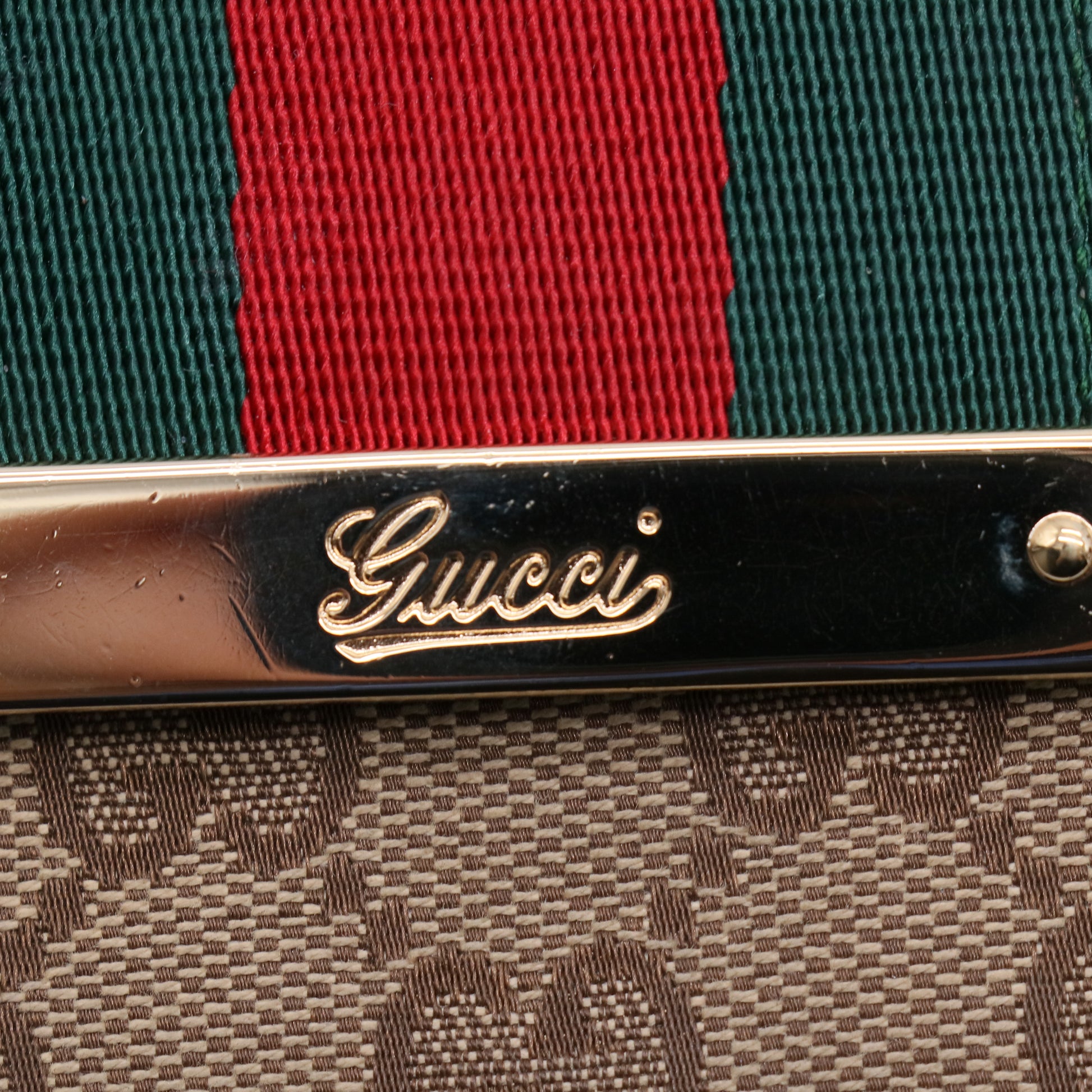 Gucci GG Canvas Vintage Web Continental Long Wallet W20844