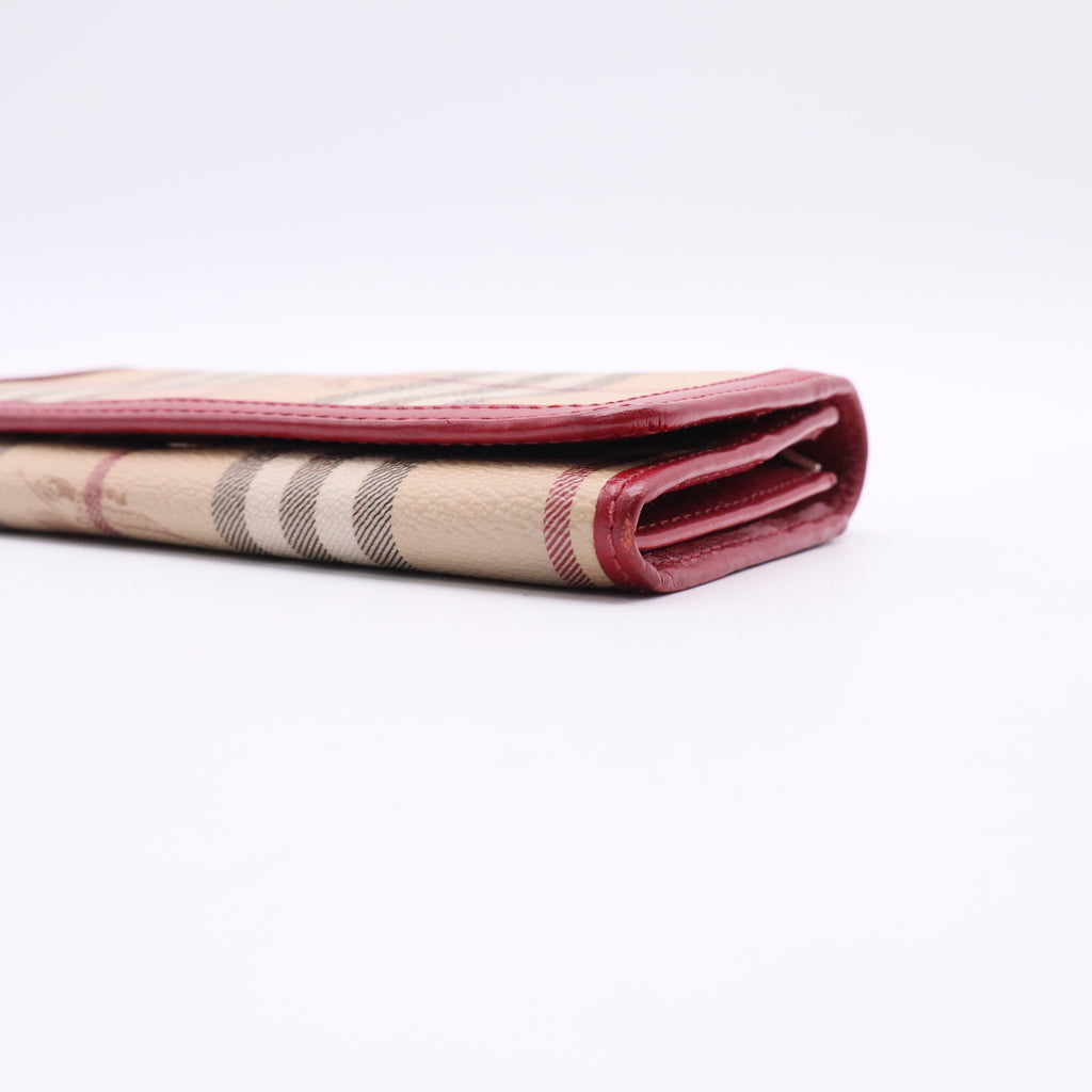 Check Canvas Wallet Twins W20216