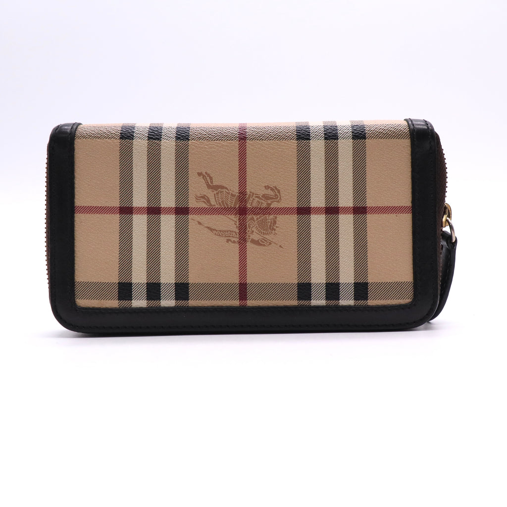 Haymarket Check Coated Canvas  Wallet W20208