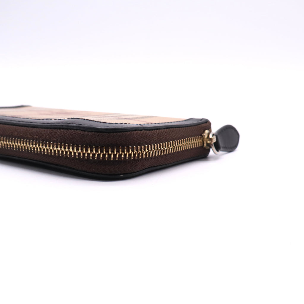 Haymarket Check Coated Canvas  Wallet W20208
