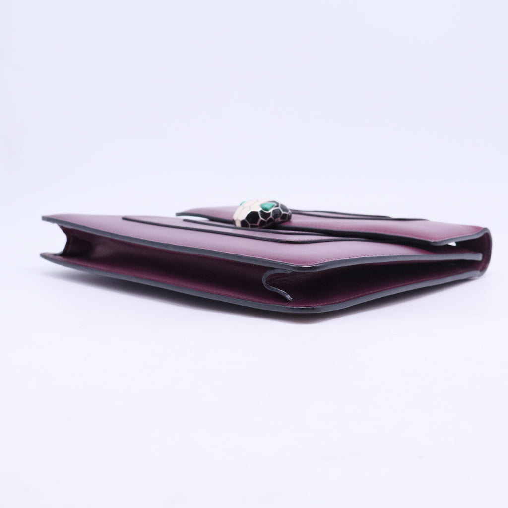 Serpenti Forever Square Shoulder Bag Leather B20544