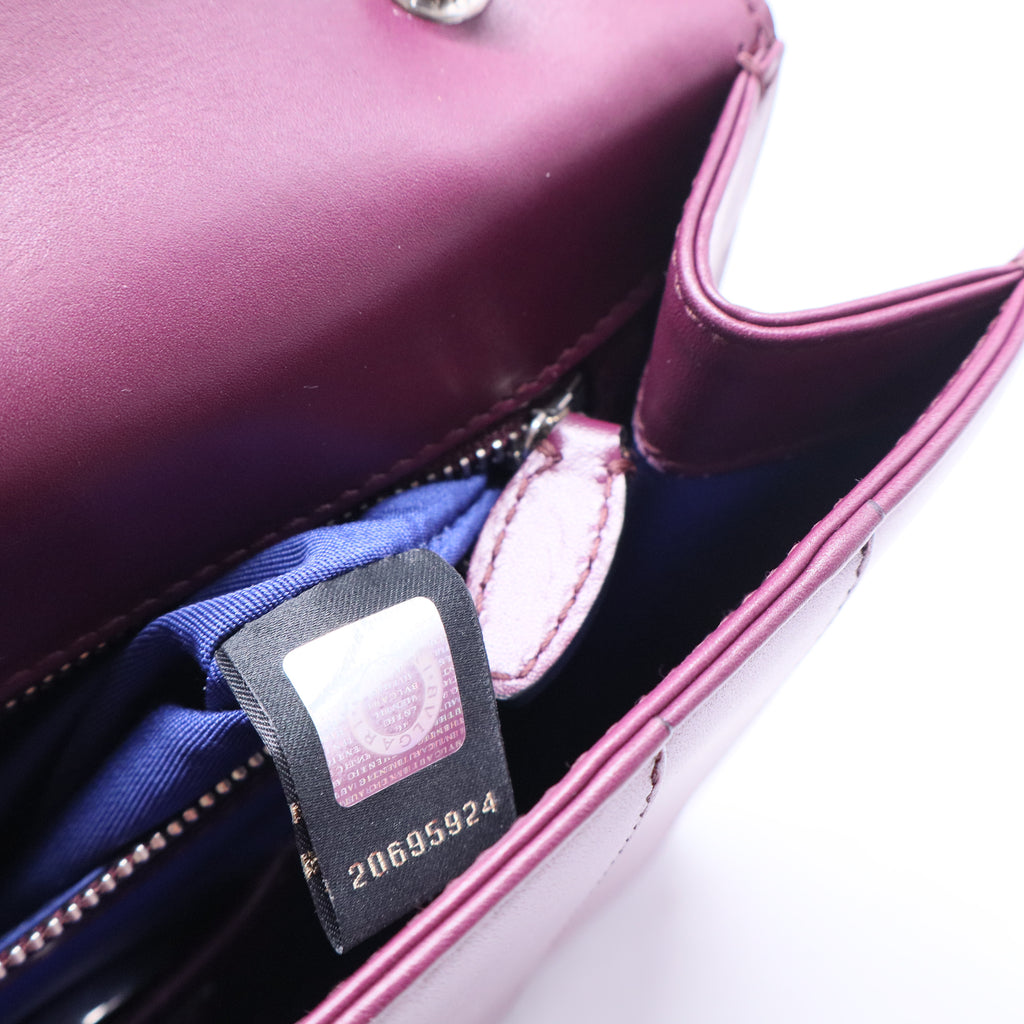 Serpenti Forever Square Shoulder Bag Leather B20544