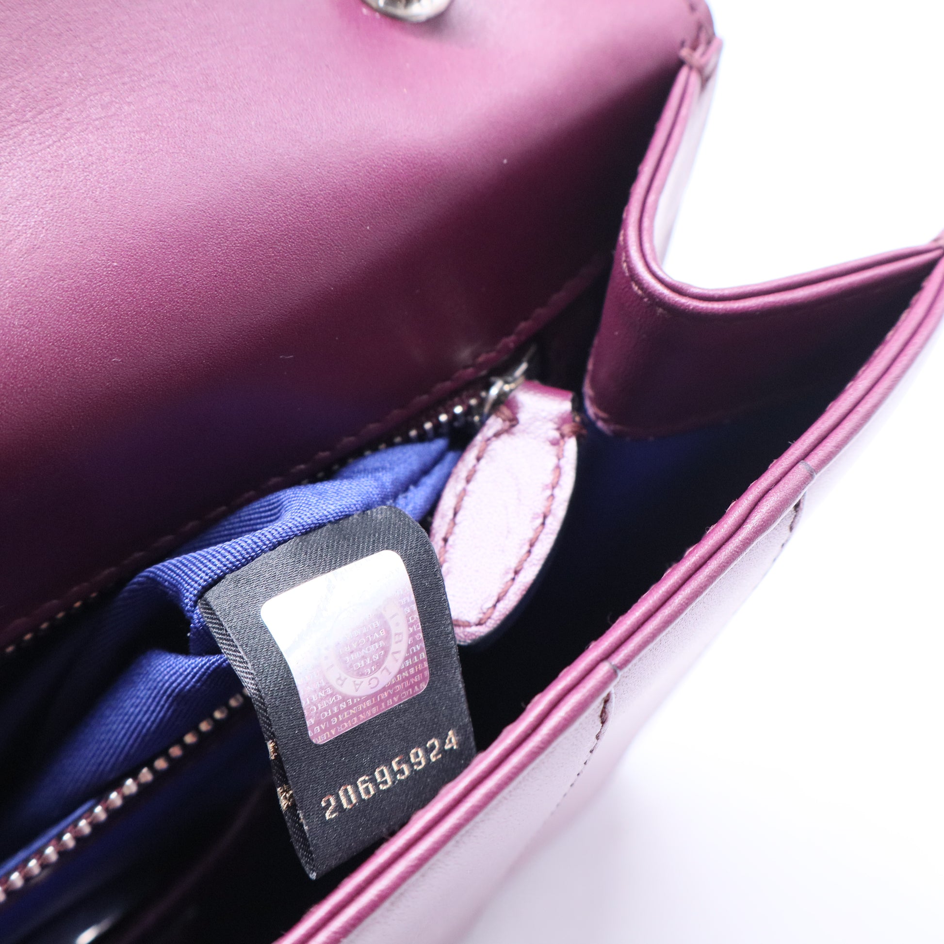 Serpenti Forever Square Shoulder Bag Leather B20544