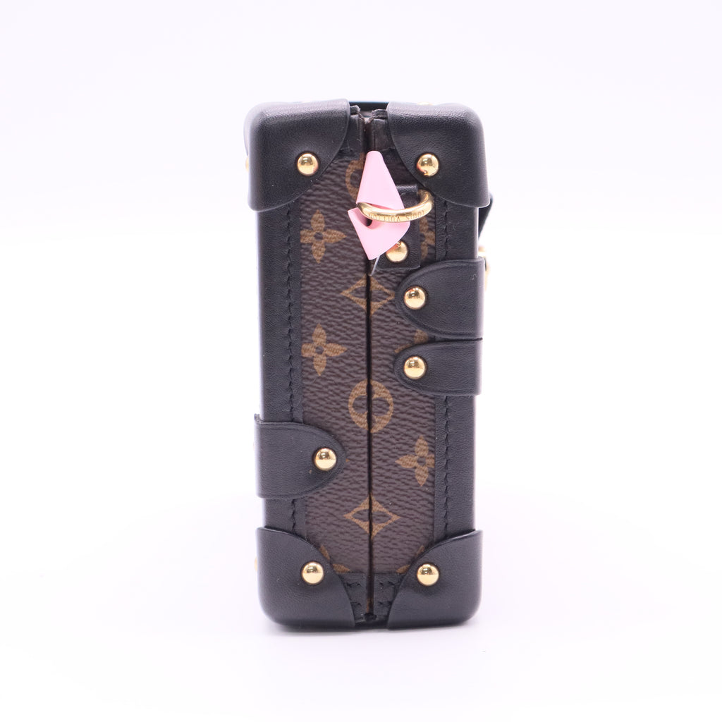 Limited Edition Black Epi Leather World Tour Petite Malle Bag twins