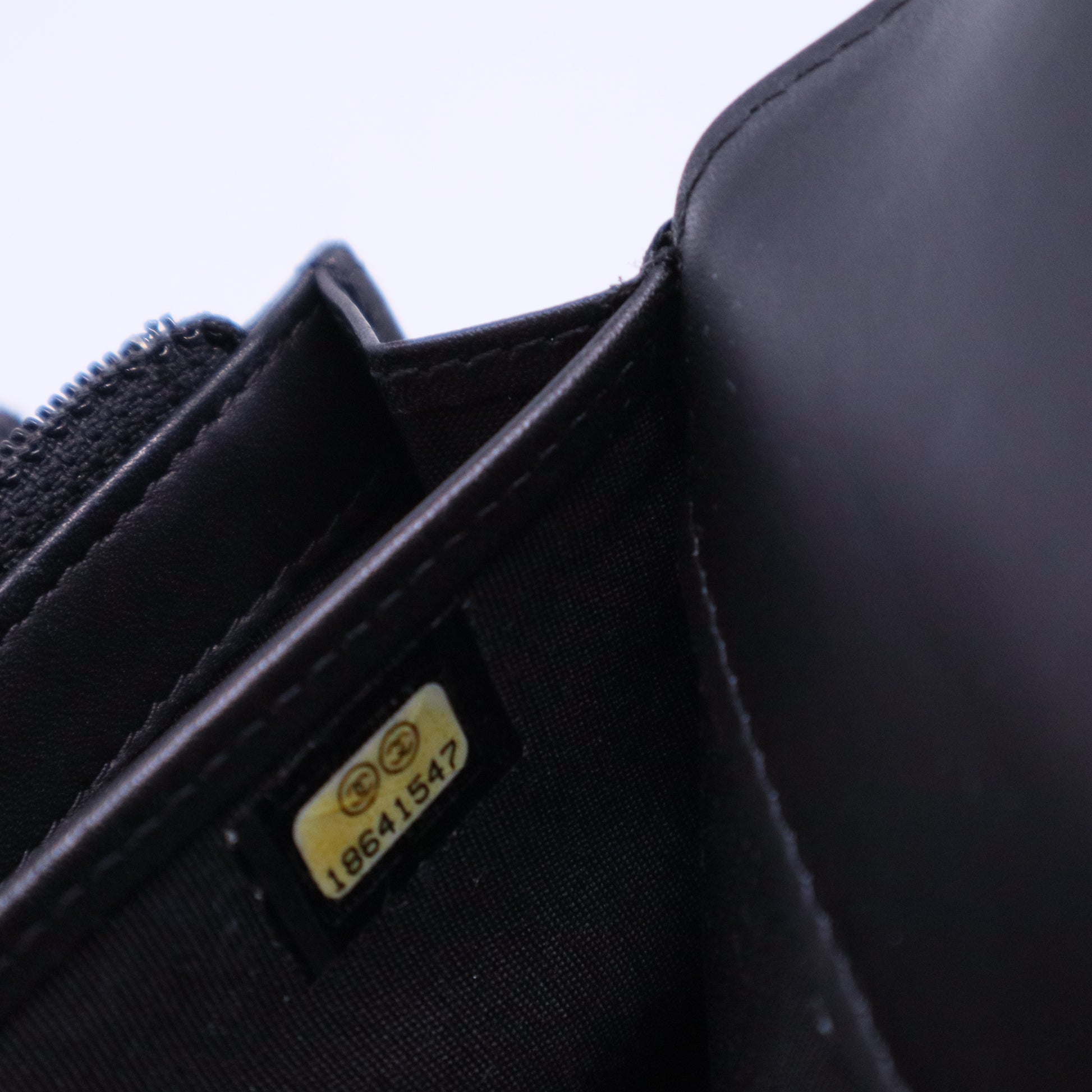 Chanel CC Brilliant Flap Wallet Quilted Patent Long B20935