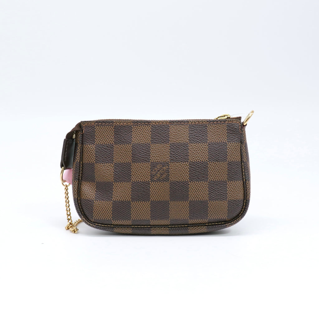 Damier Ebene Mini Pochette Accessories twins