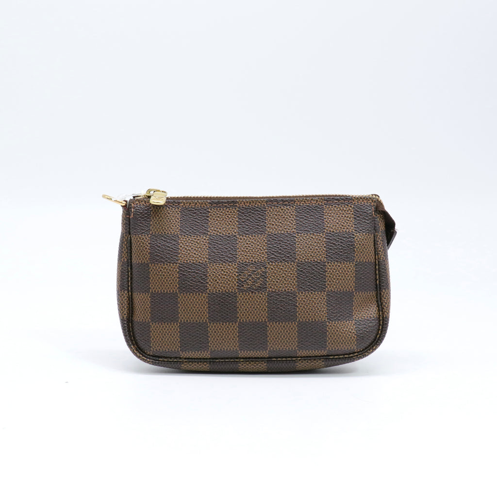 Damier Ebene Mini Pochette Accessories twins