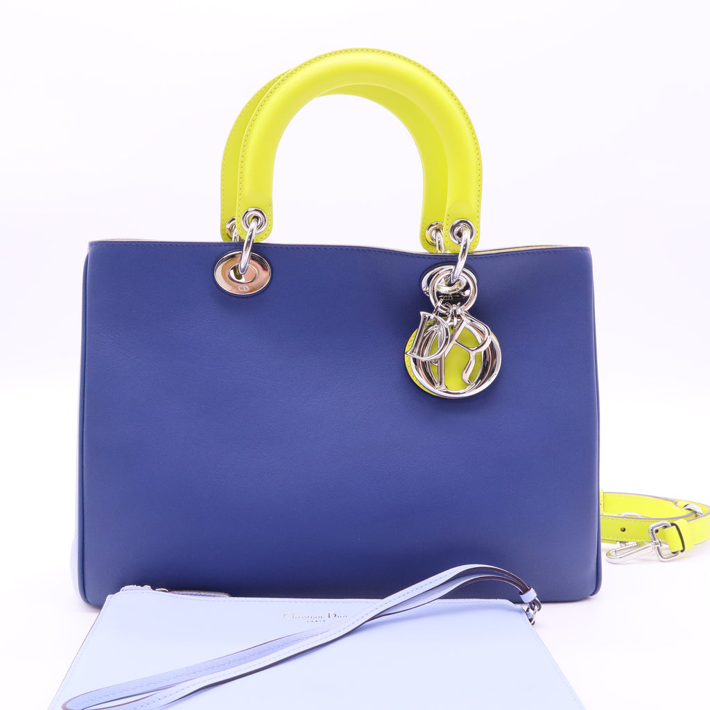 Special Edition Leather Diorissimo Large Twins