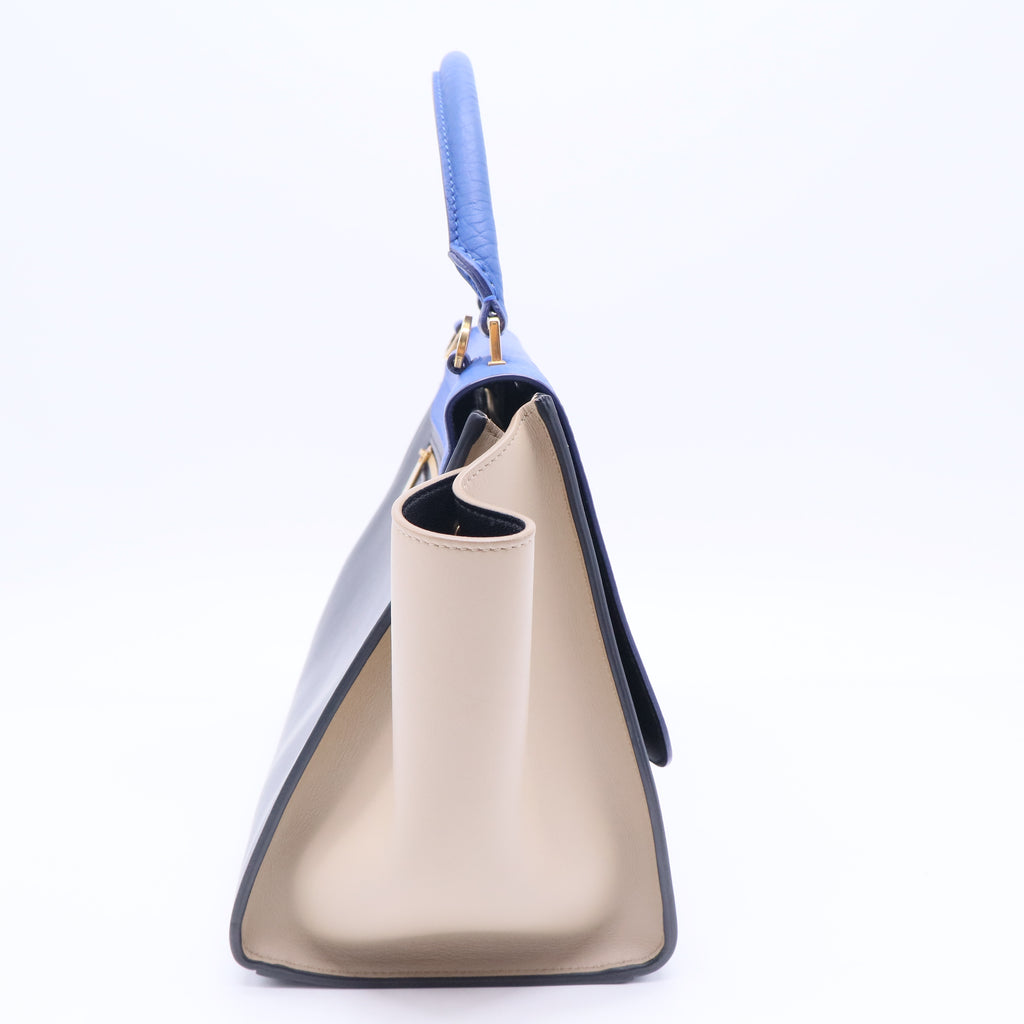 Tricolor Trapeze Bag B20033
