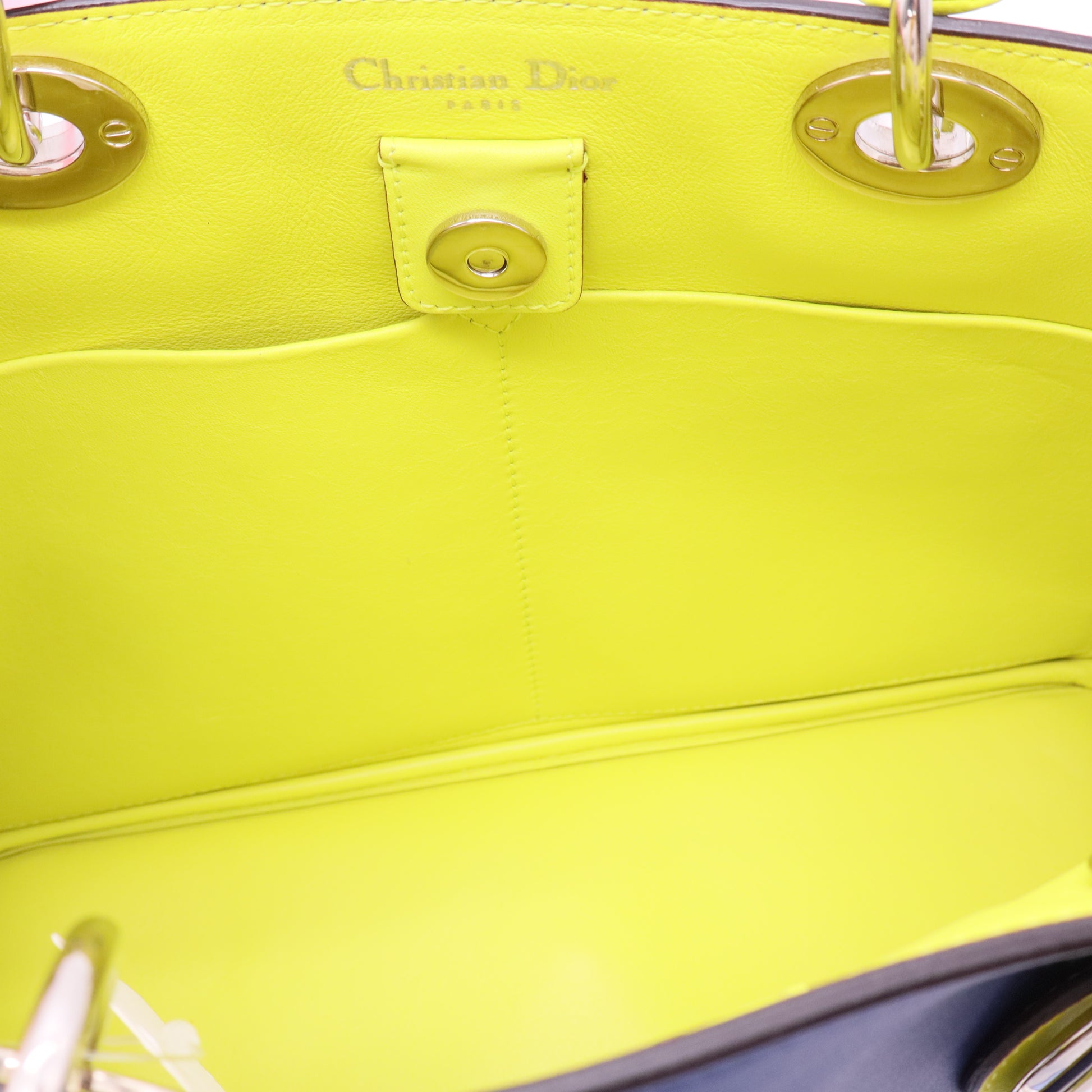 Special Edition Leather Diorissimo Large Twins