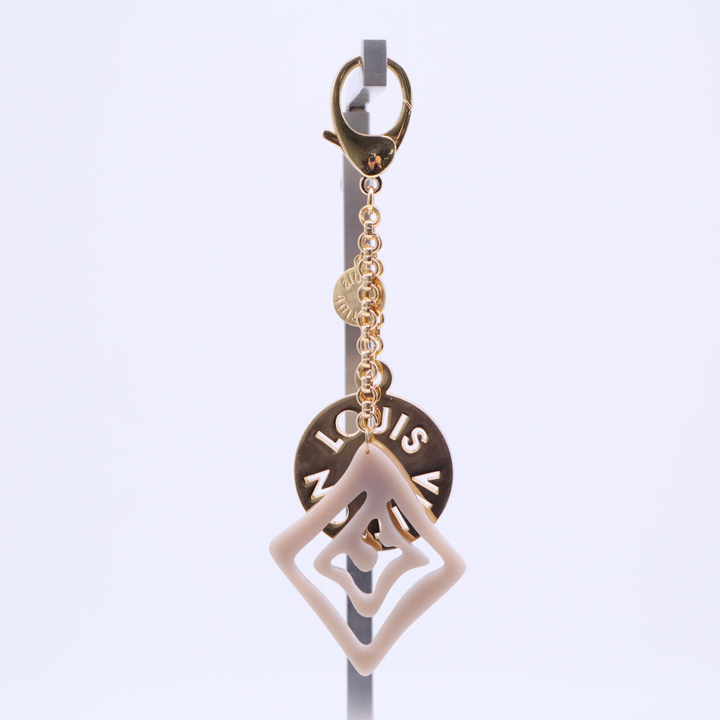 Rose Tahitienne Key Holder and Bag Charm