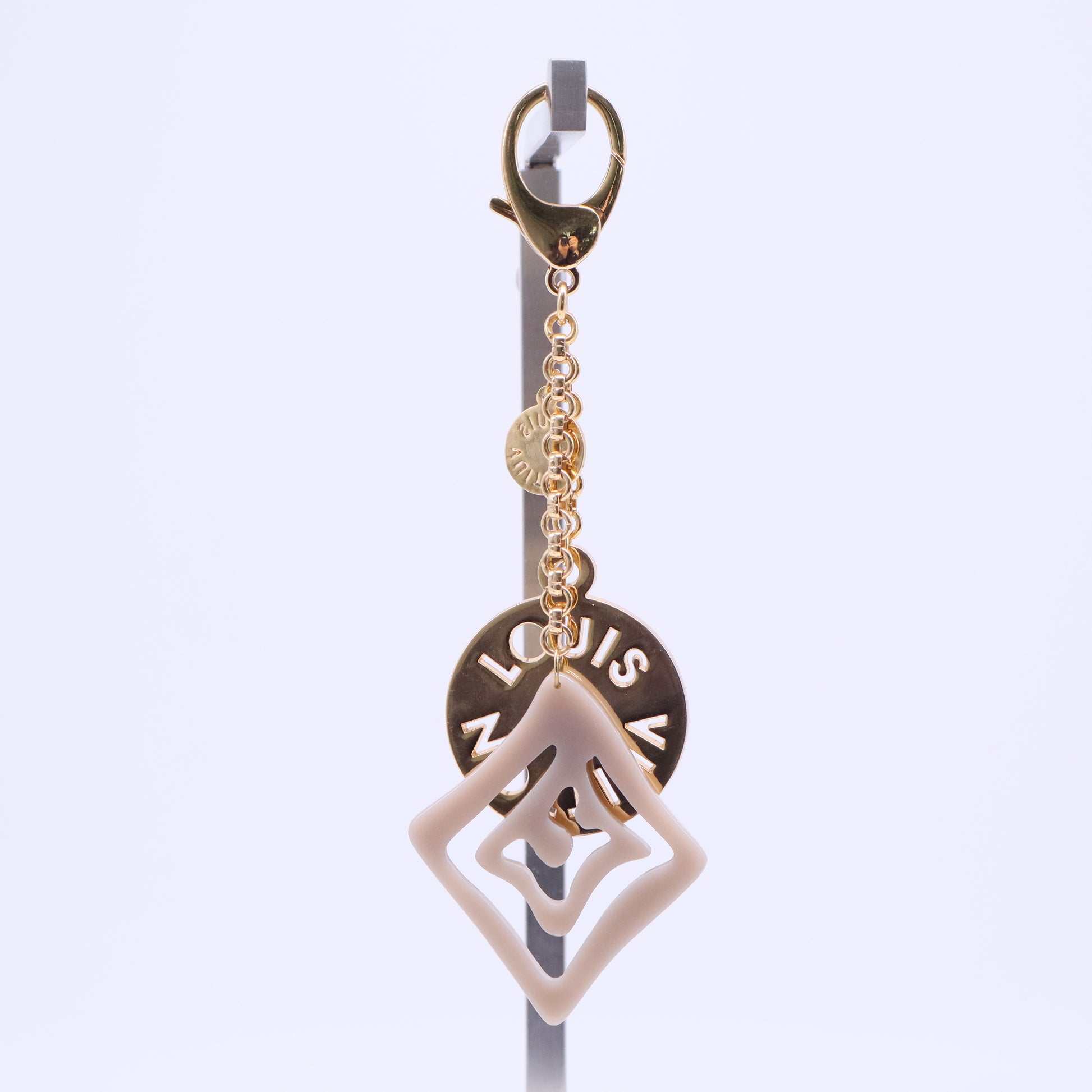 Rose Tahitienne Key Holder and Bag Charm