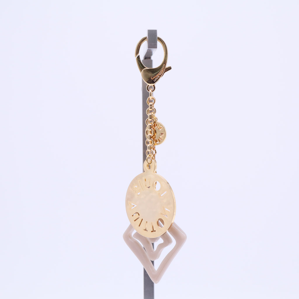 Rose Tahitienne Key Holder and Bag Charm
