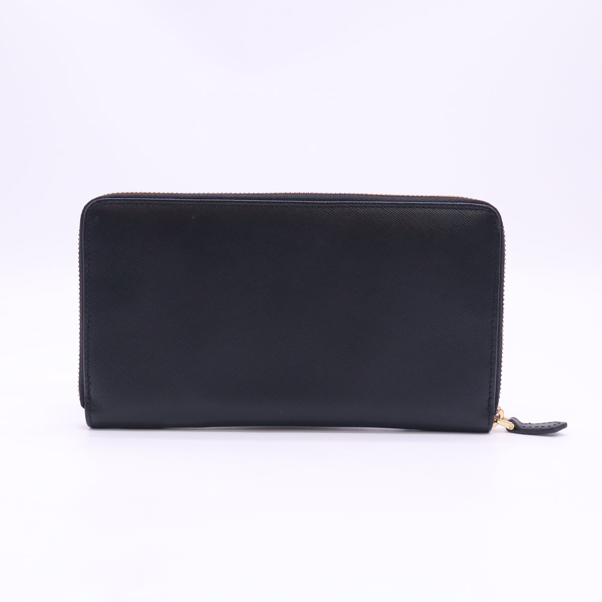 Prada Saffiano Zip-Around Long Wallet W23611