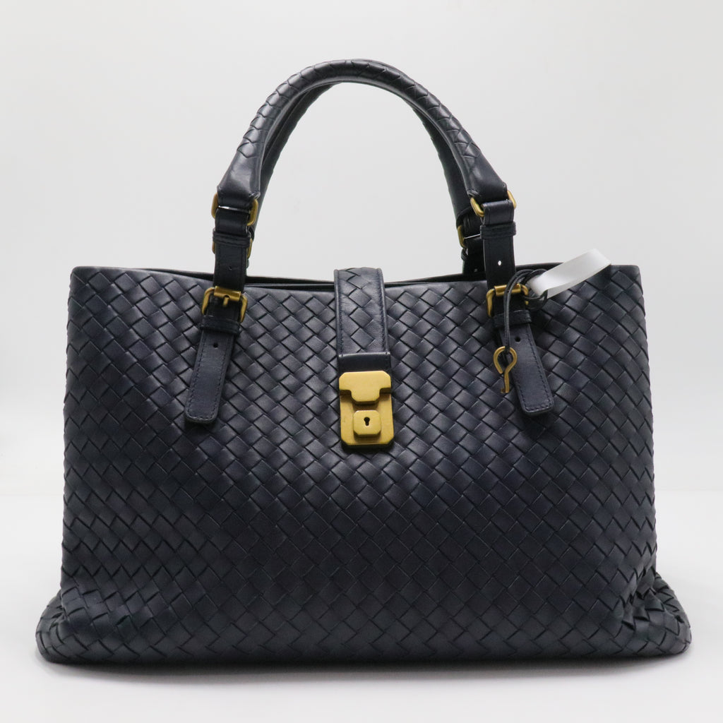Roma Bag Intrecciato Nappa Medium