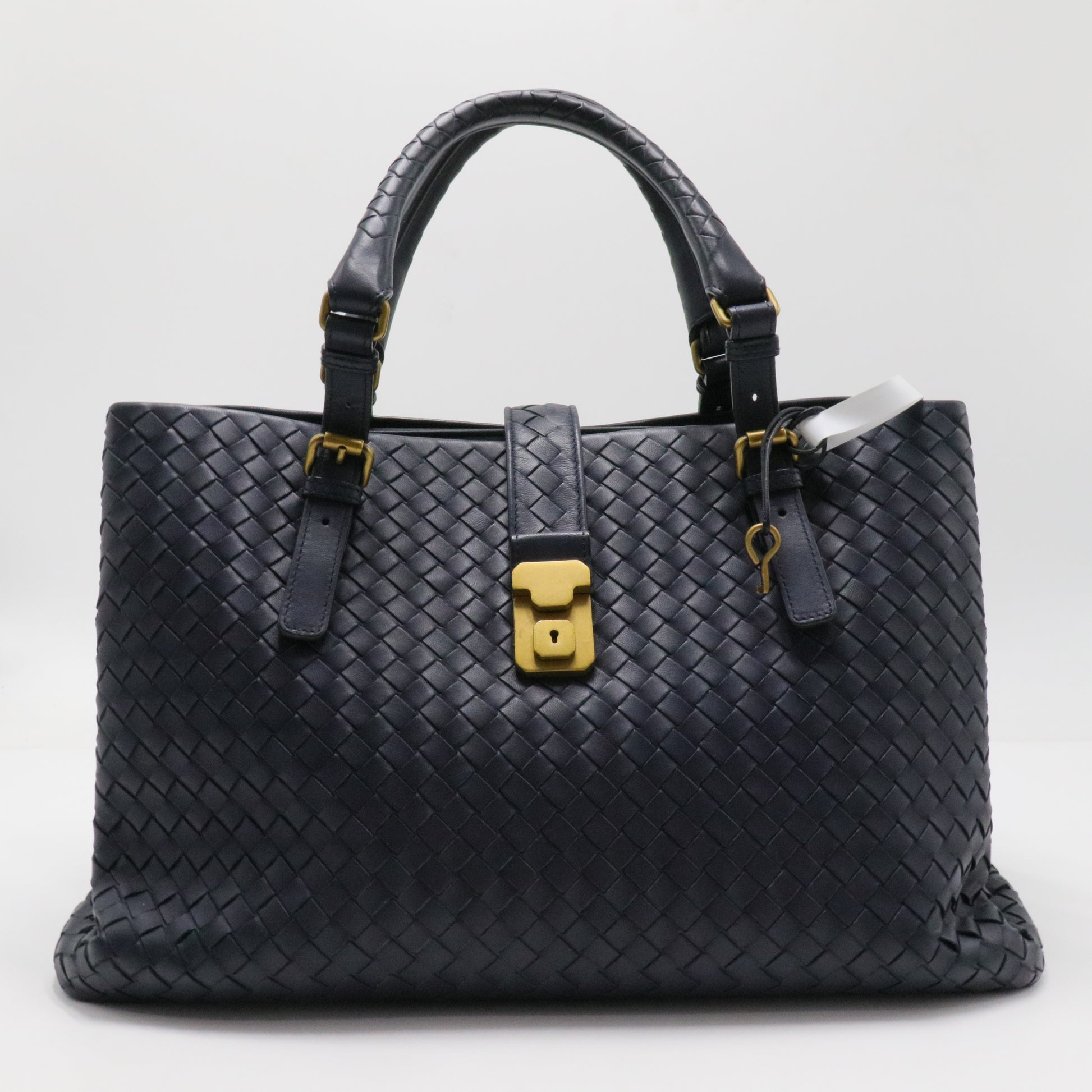 Roma Bag Intrecciato Nappa Medium