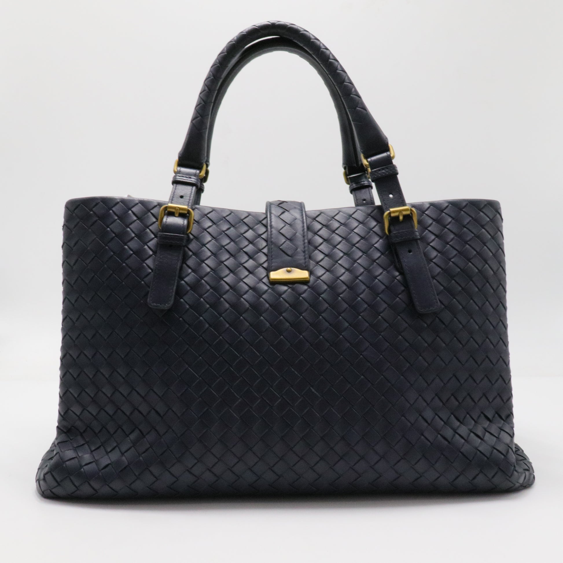 Roma Bag Intrecciato Nappa Medium