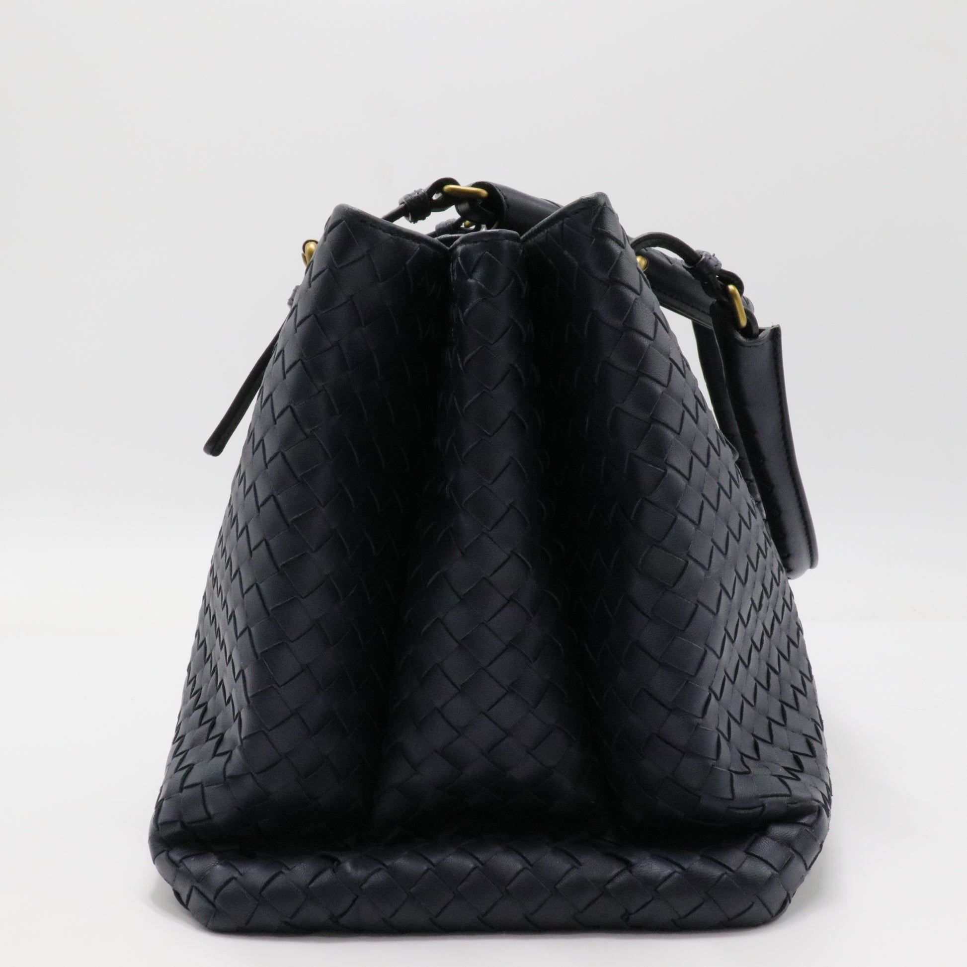 Roma Bag Intrecciato Nappa Medium