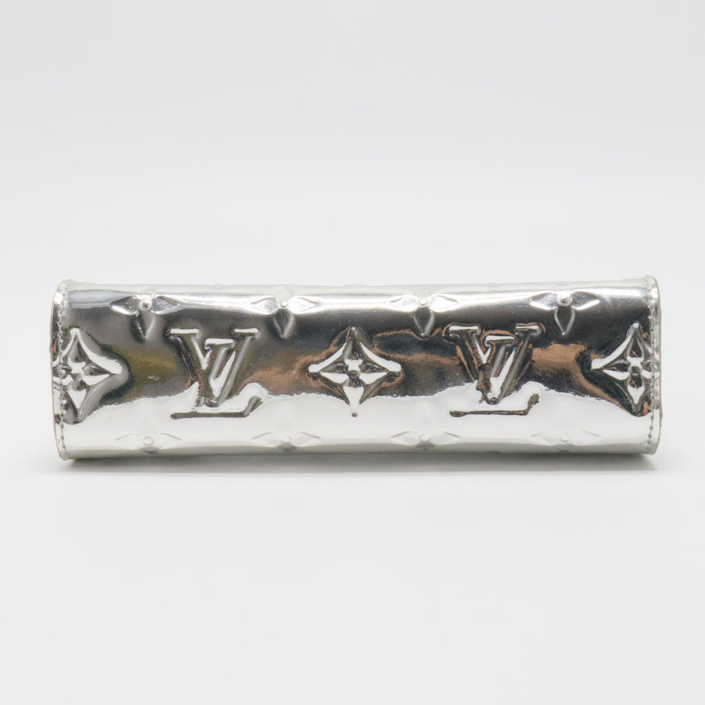 Monogram Miroir Trousse Cosmetic Bag Silver twins