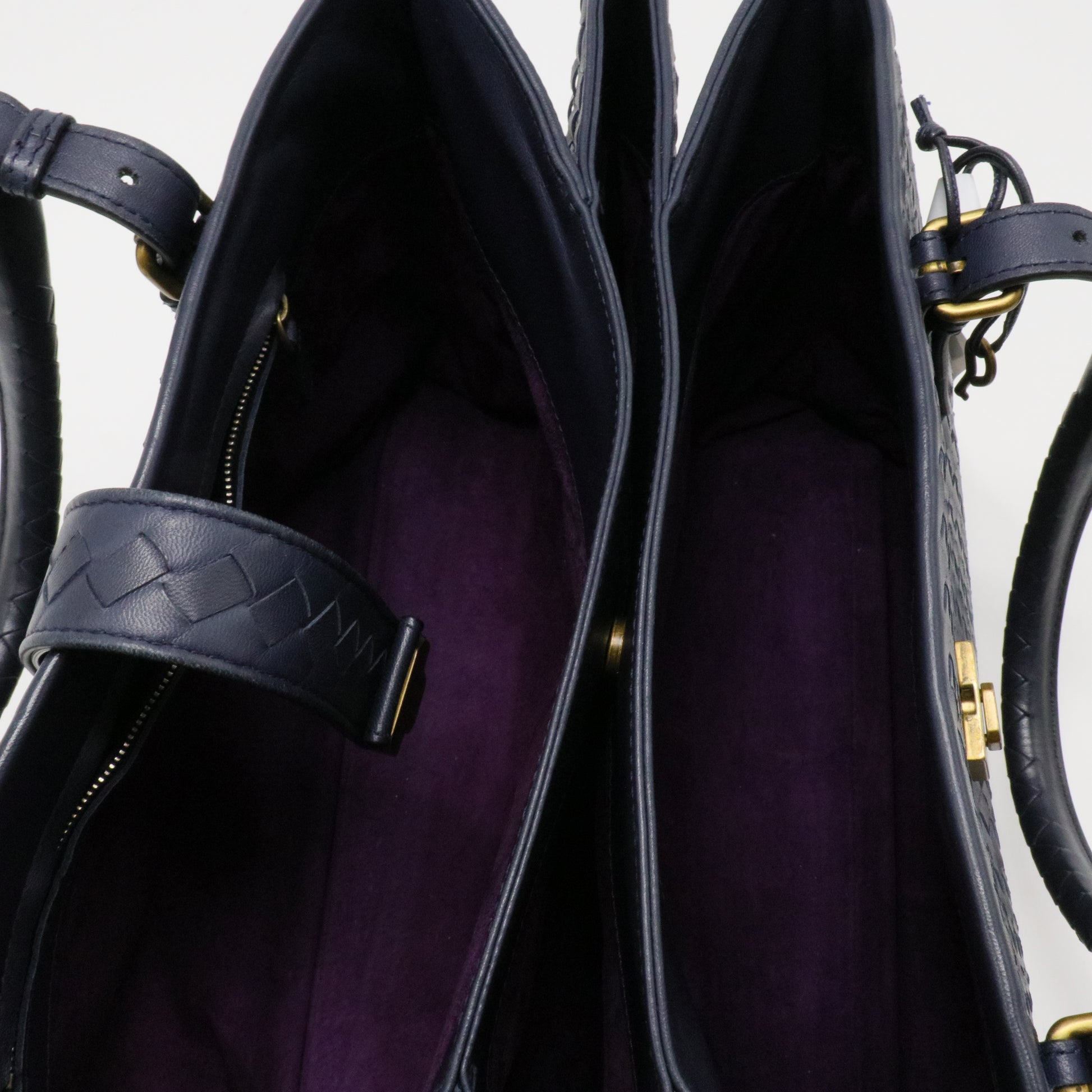 Roma Bag Intrecciato Nappa Medium