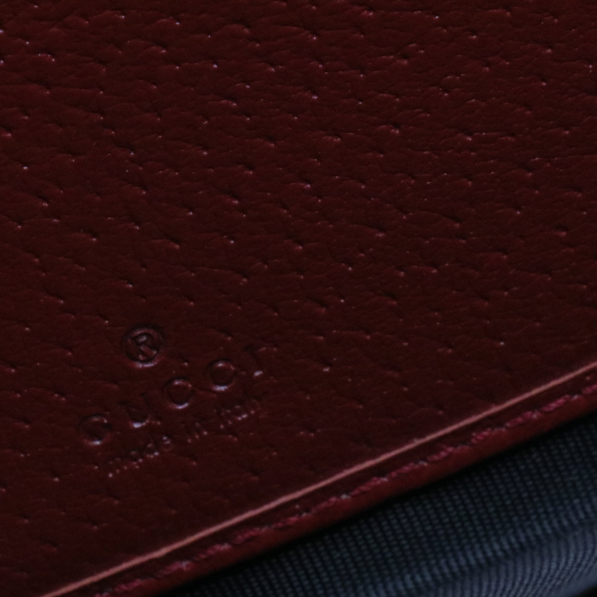 GG Supreme Monogram Tian Zip Around Card Case Wallet Twins