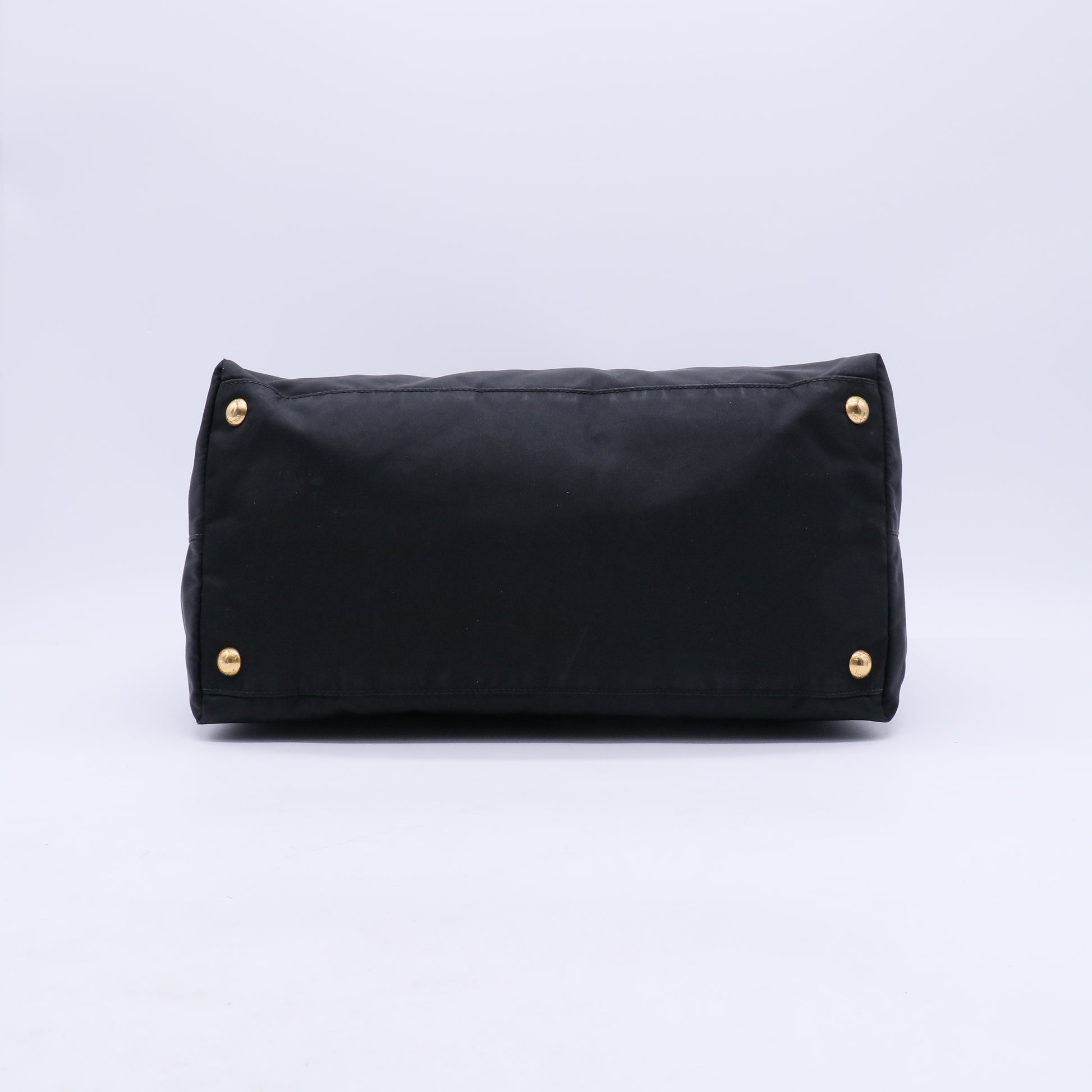 Saffiano Trimmed Tessuto Tote w/ Strap B20484